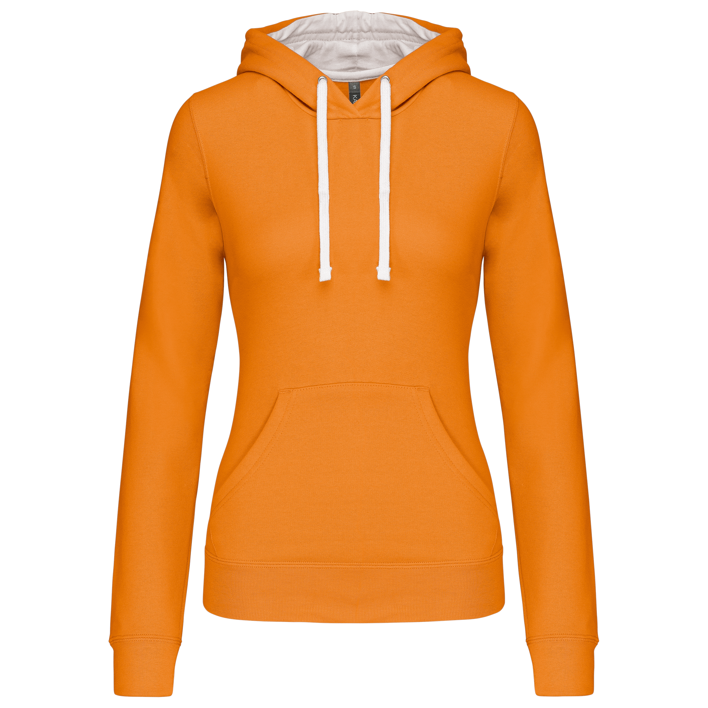 Damen-kapuzensweatshirt bicolor