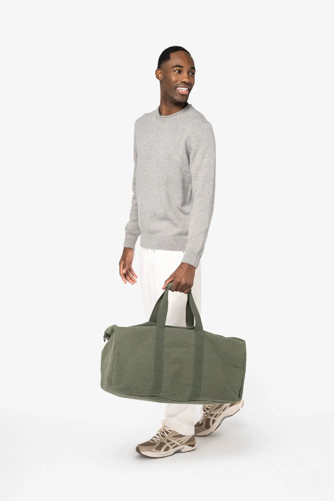 Umweltfreundliche Vintage-Reisetasche