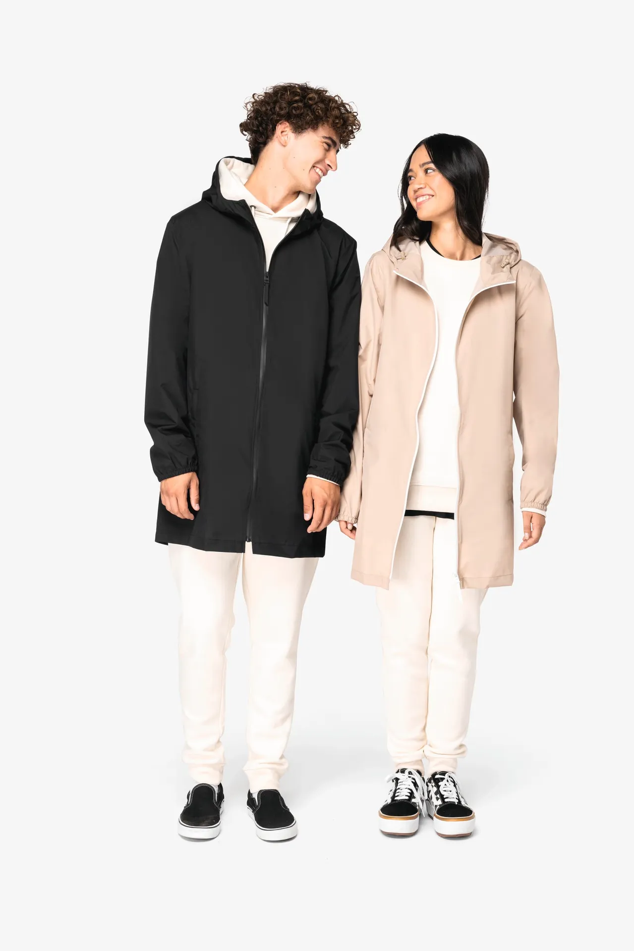 Umweltfreundliche wasserdichte Unisex-Jacke