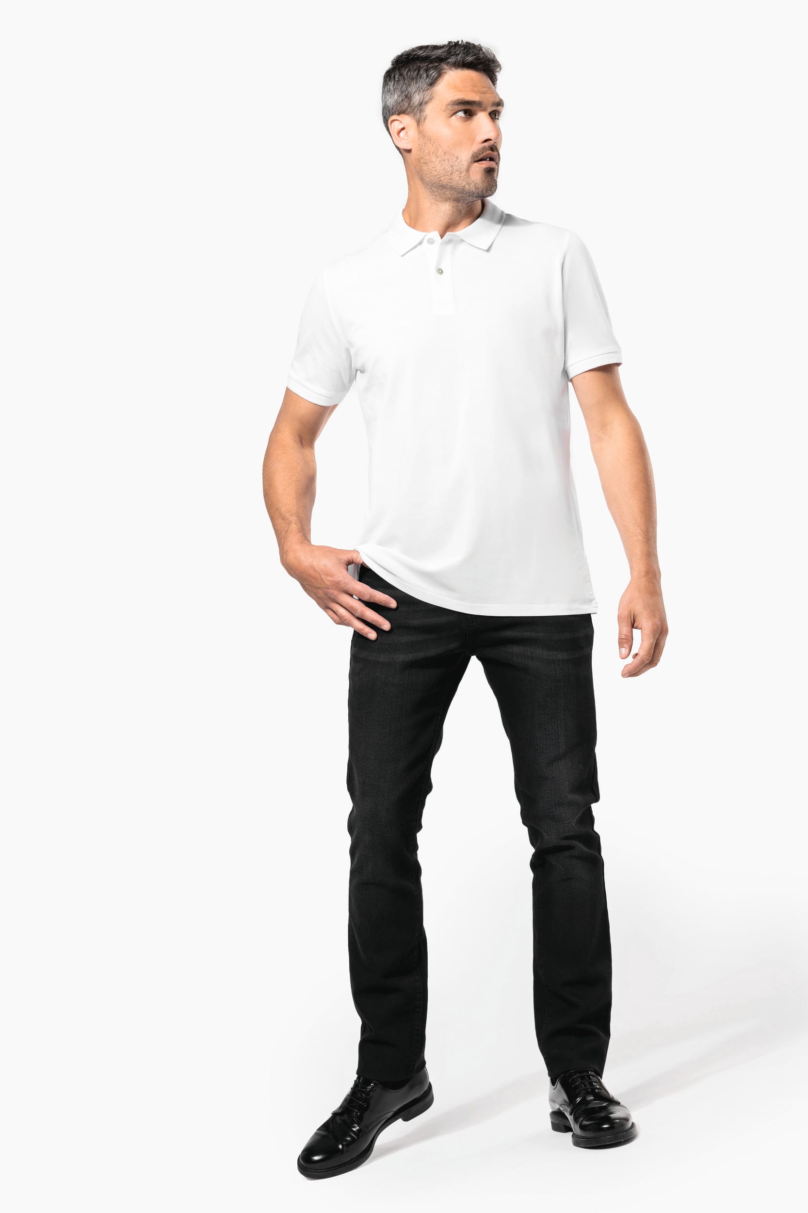 Herren-Kurzarm-Polohemd Supima®