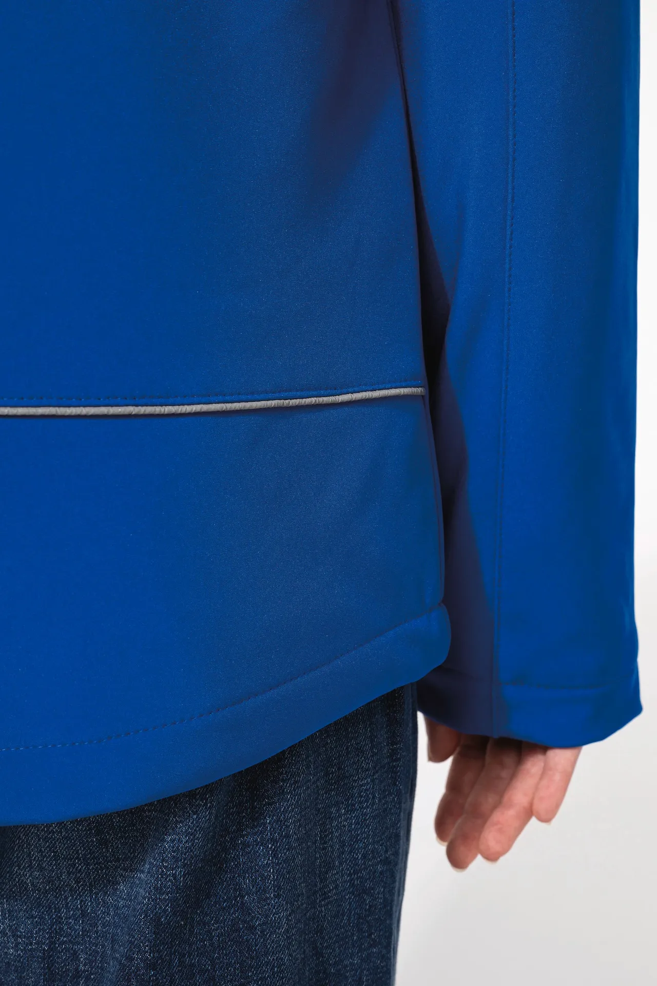 Damenparka Softshell wattiert mit Kapuze