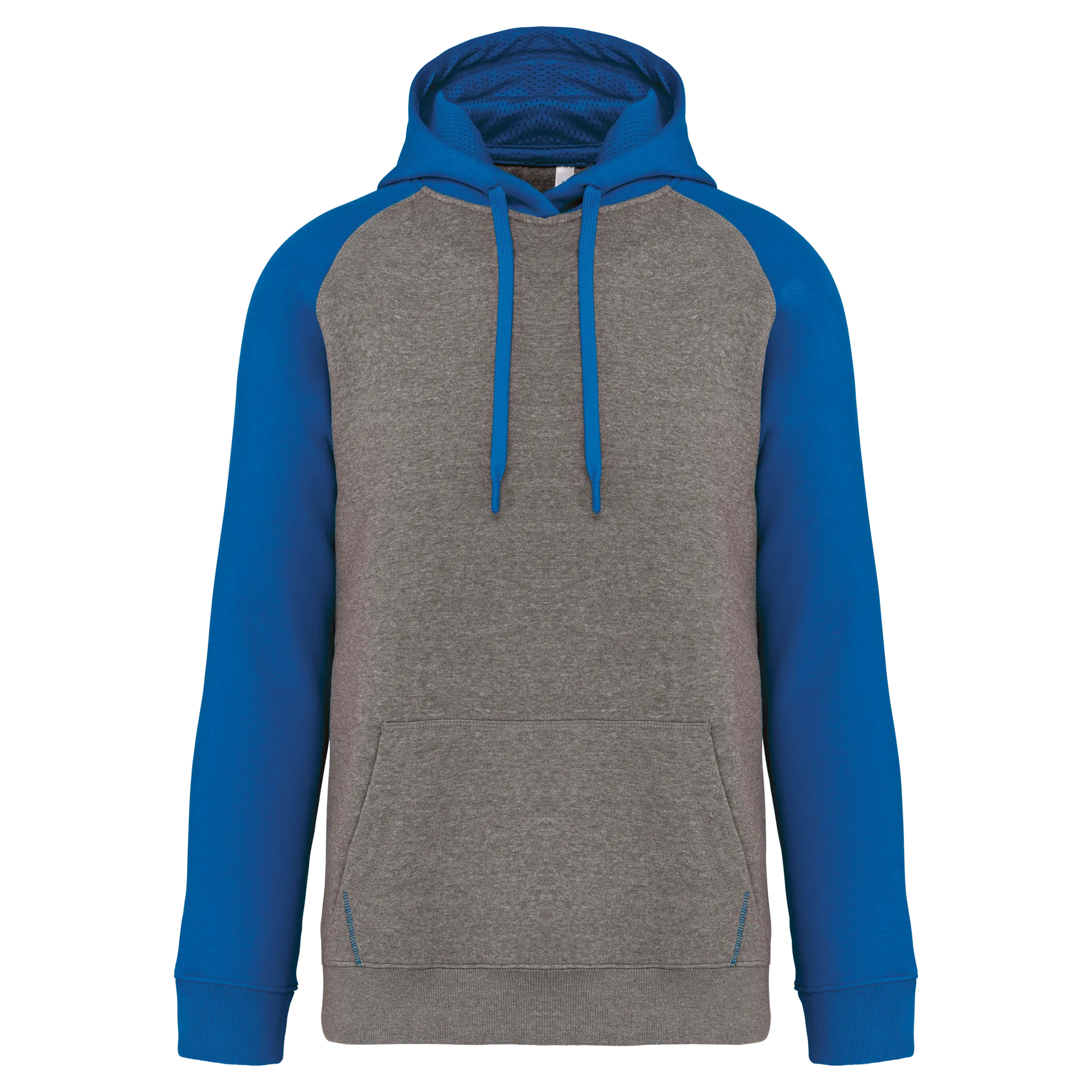 Zweifarbiges Kapuzensweatshirt für Erwachsene