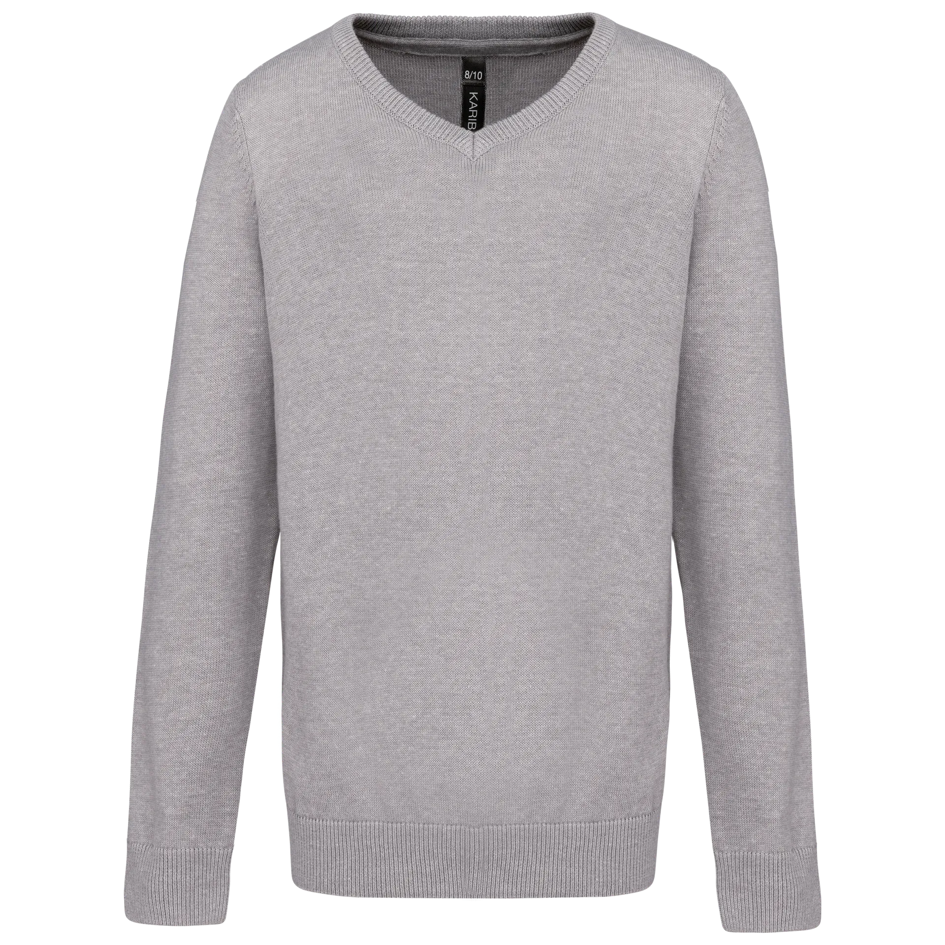 Kinder-Pullover mit V-Ausschnitt