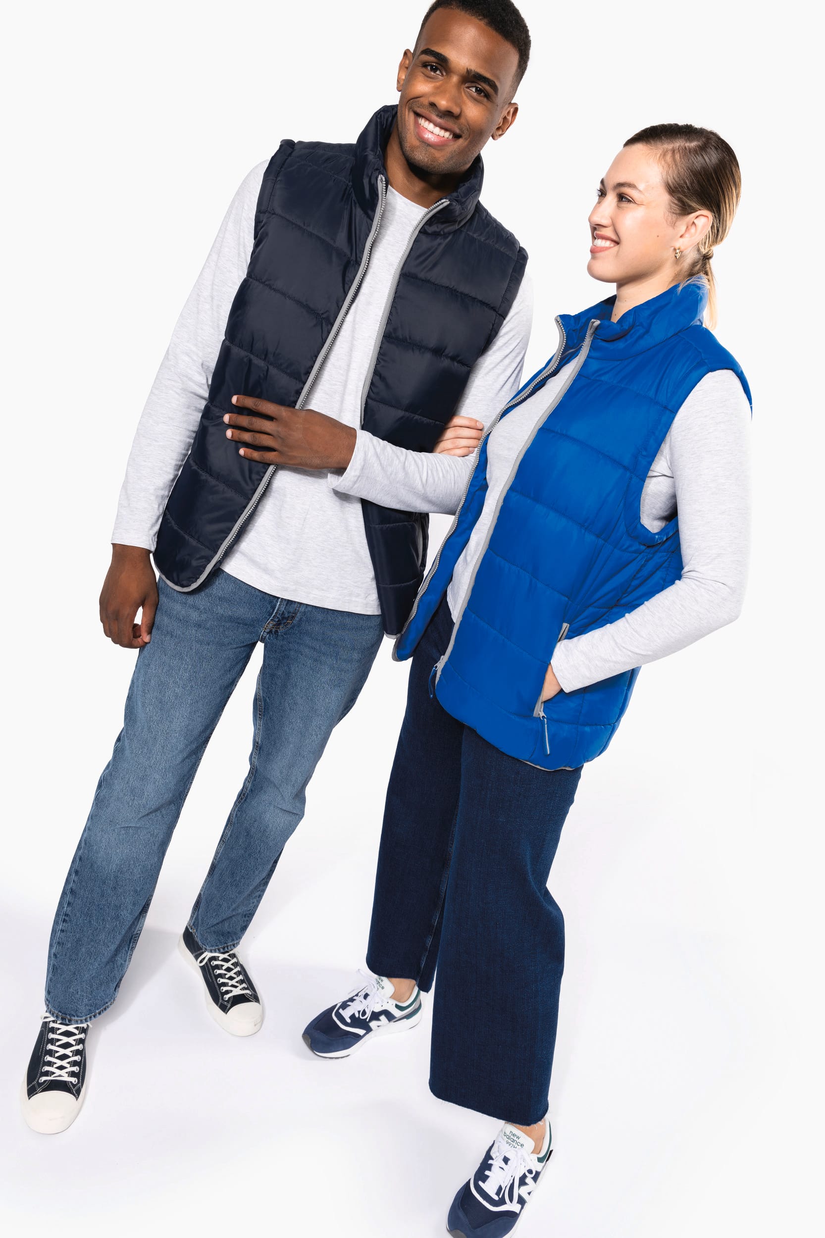 Wattierter Bodywärmer