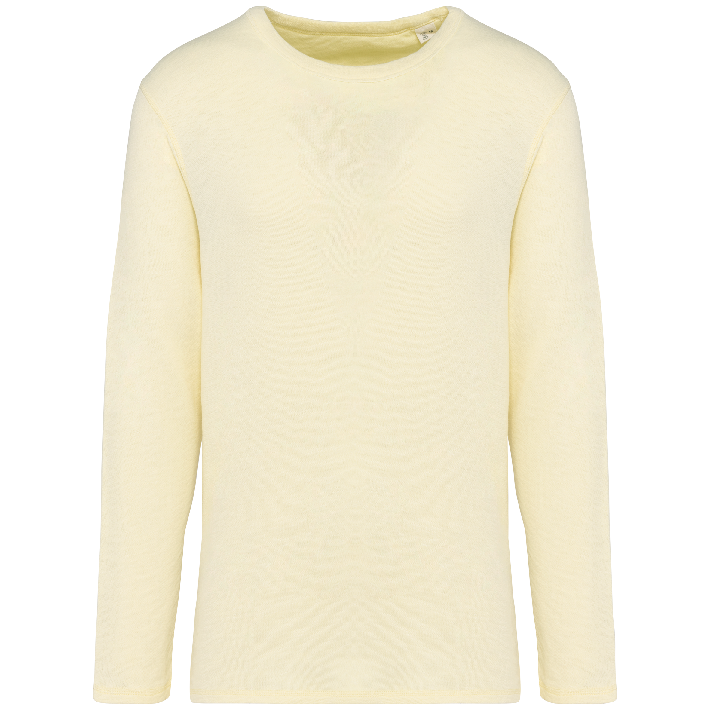 Ausgewaschenes umweltfreundliches Unisex Sweatshirt mit Rundhalsausschnitt aus French Terry
