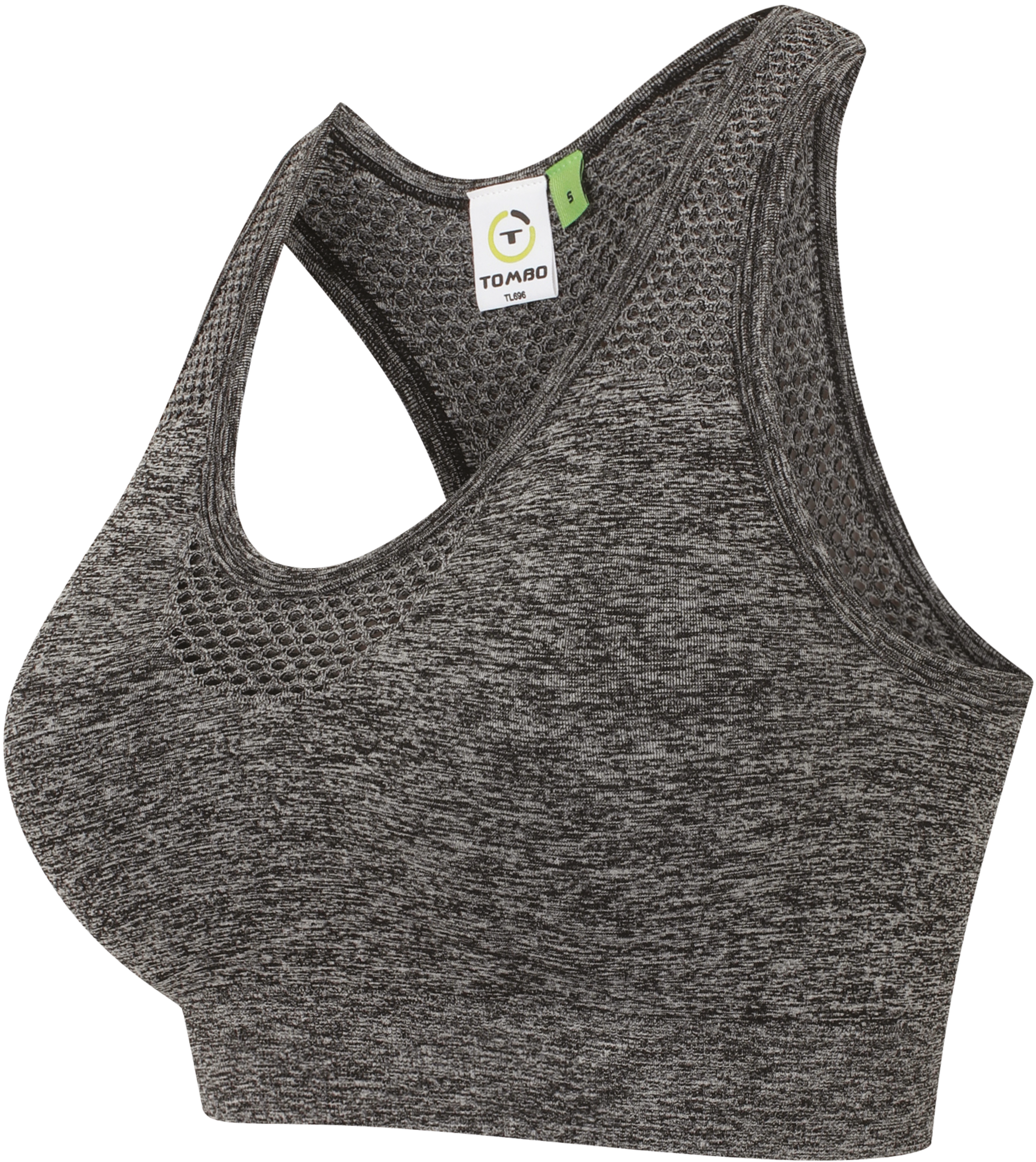 Seamless sports bra