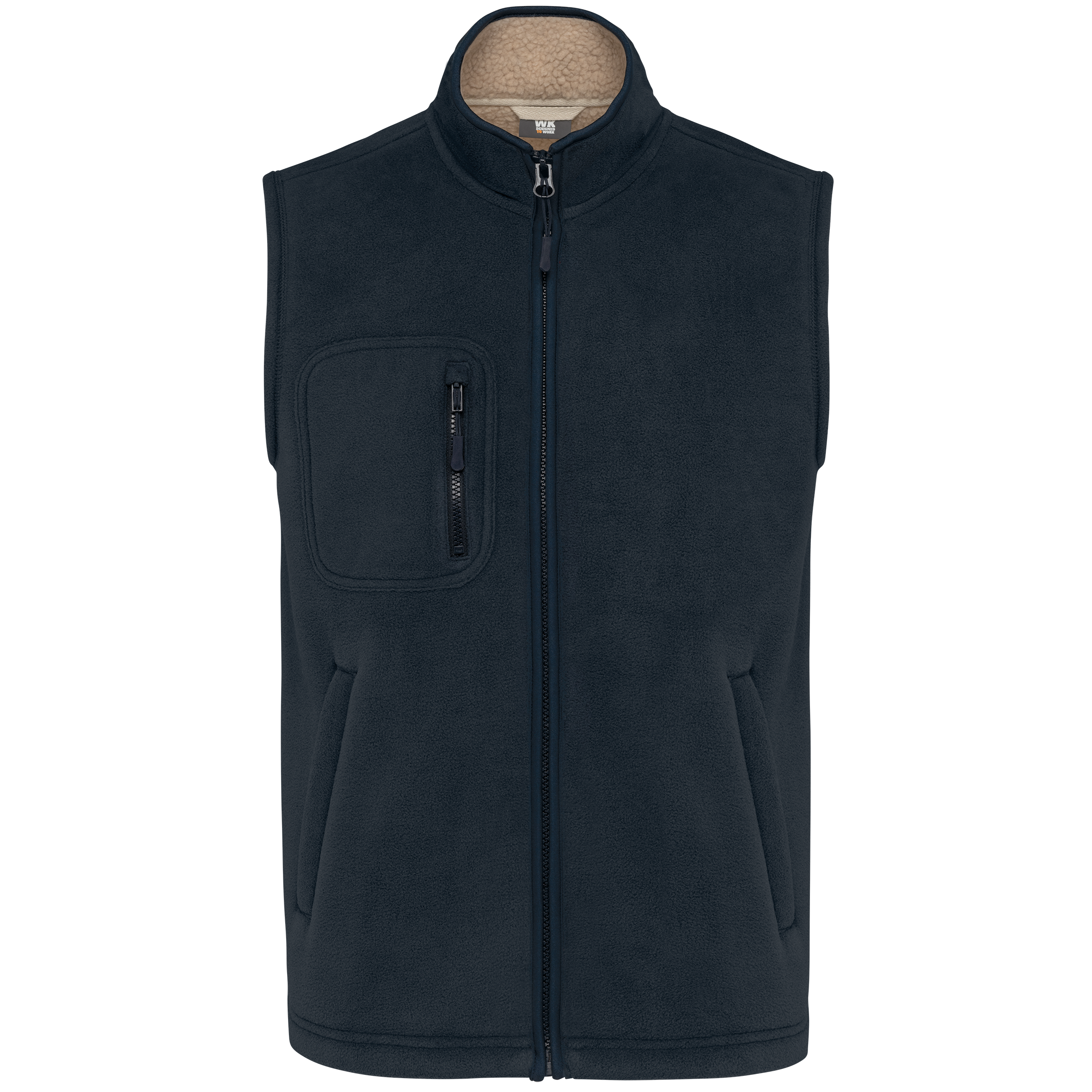 Bodywärmer aus Fleece mit Sherpa-Innenseite, Unisex Bodywärmer aus Fleece mit Sherpa-Innenseite, Unisex