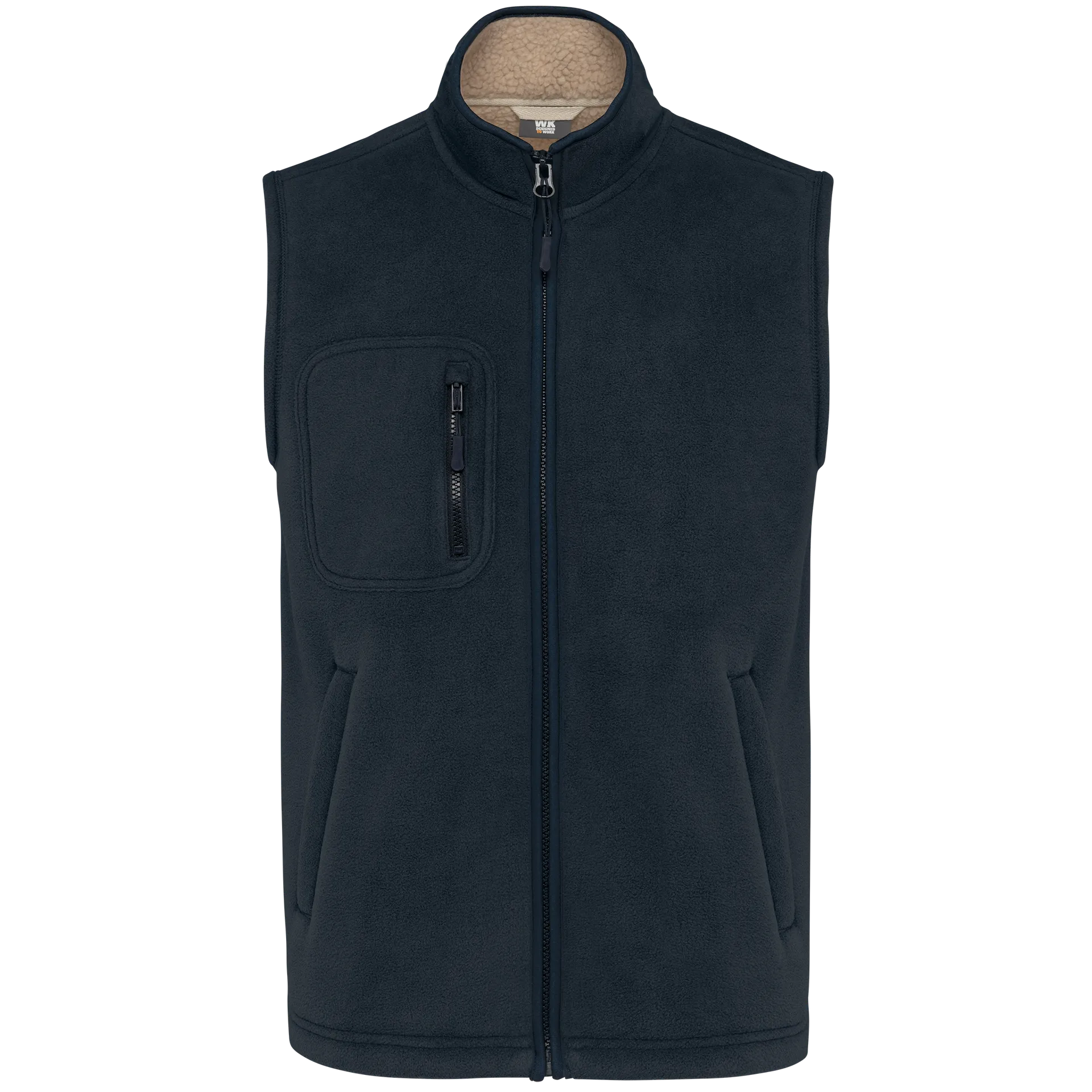 Bodywärmer aus Fleece mit Sherpa-Innenseite, Unisex