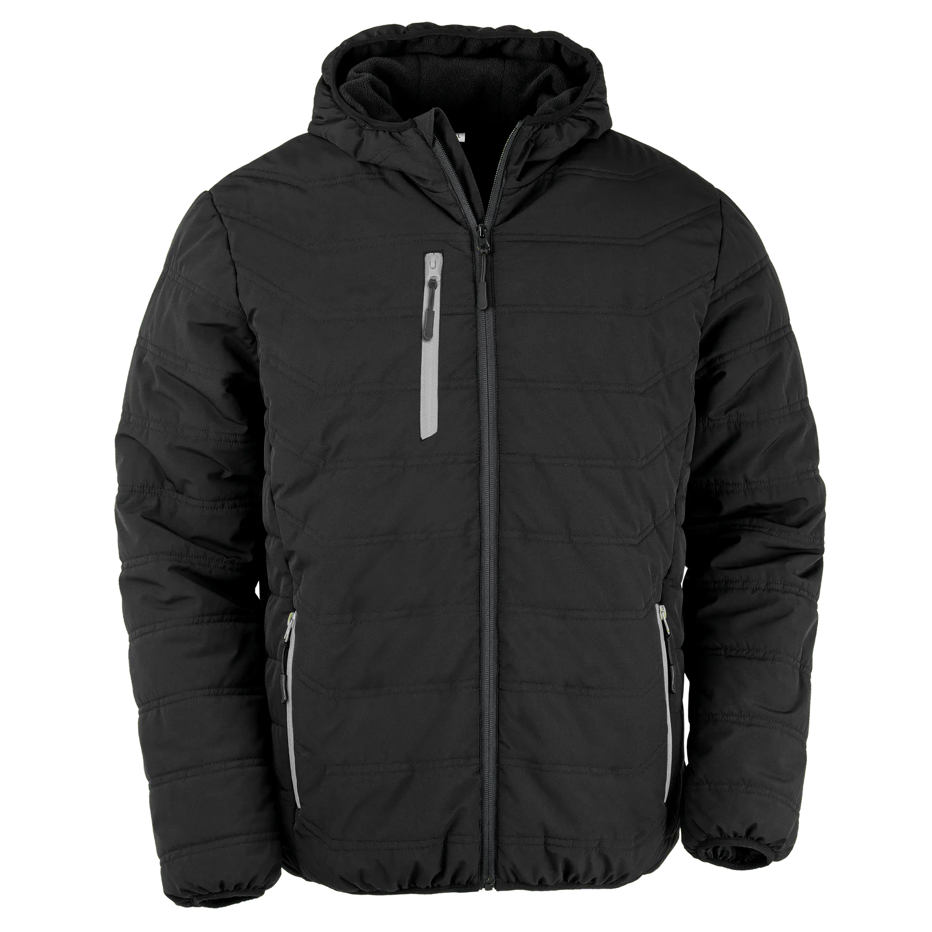 Recycelte Steppjacke Black Compass