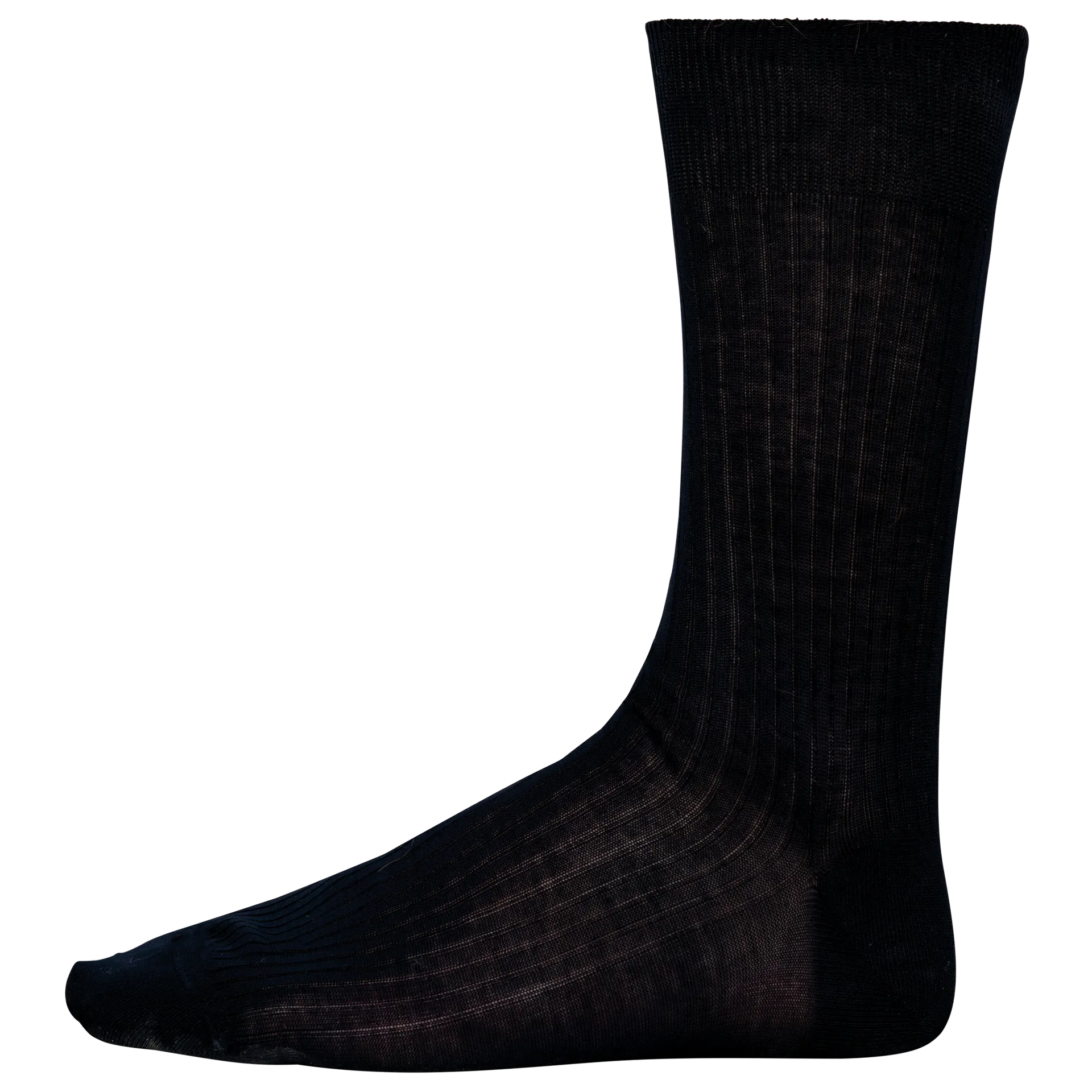 4 x 2 Fil d'Écosse Herrensocken aus Baumwollripp