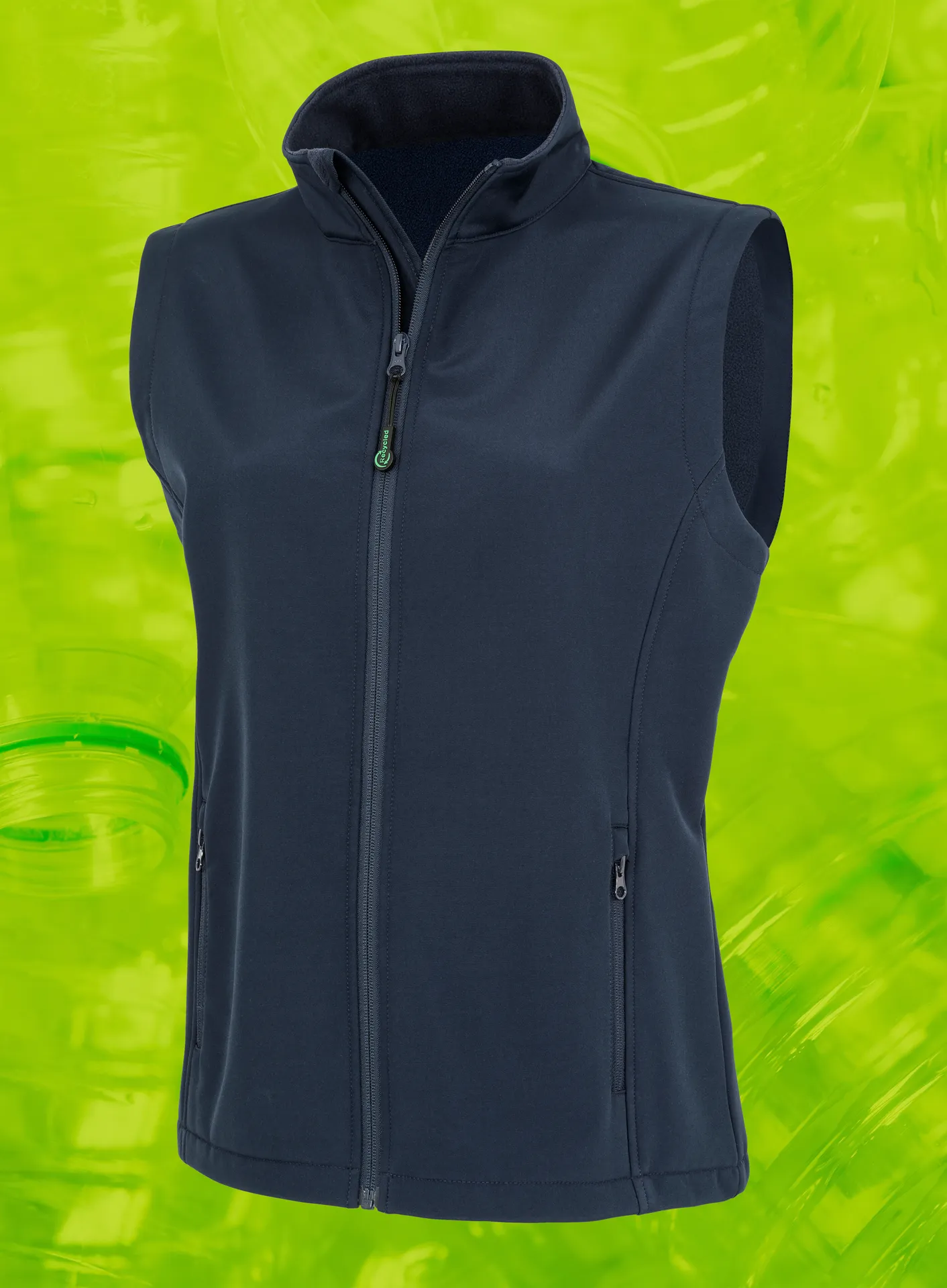 Recycelter Softshell-Bodywarmer für Damen