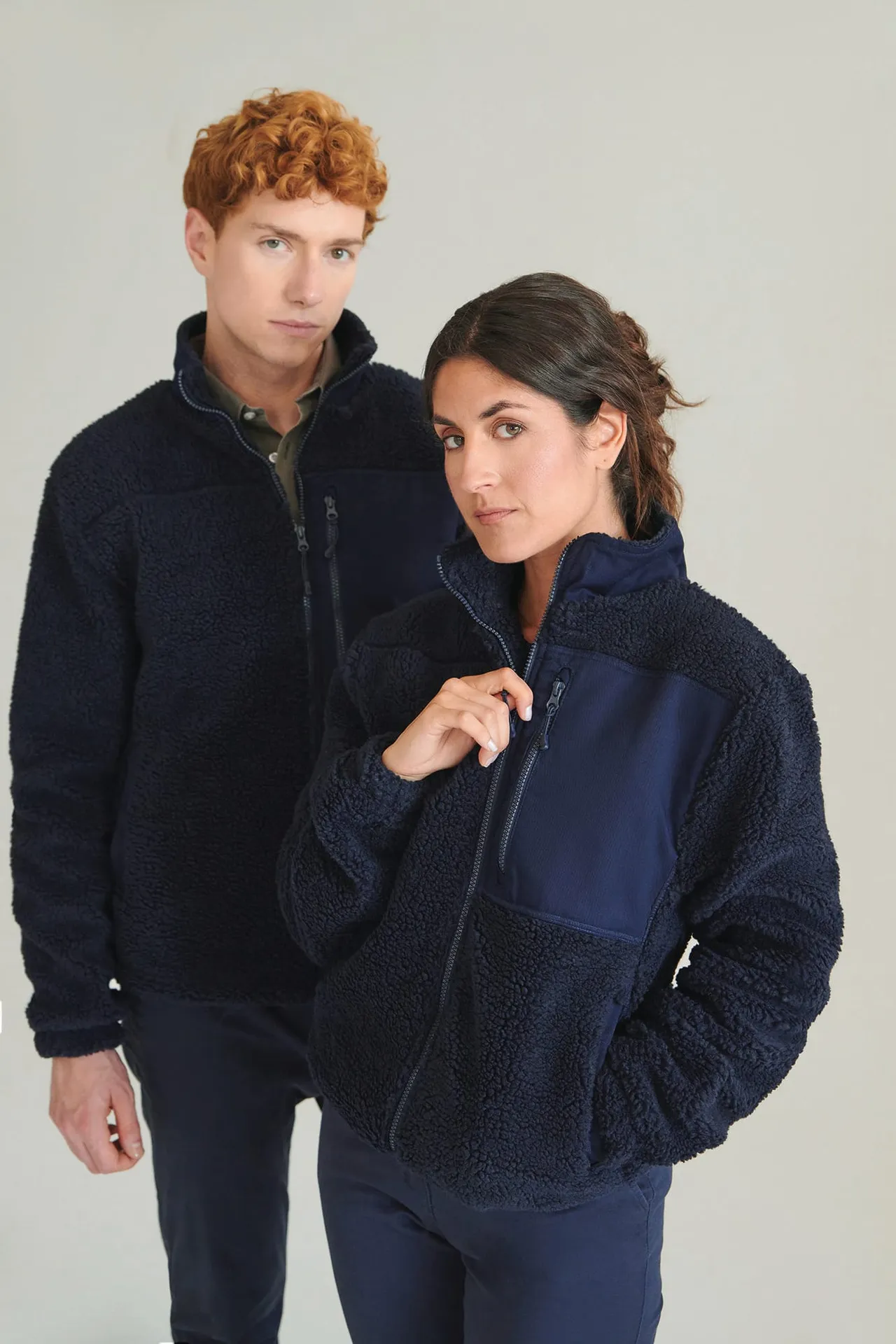 Recycelter Sherpa-Fleece
