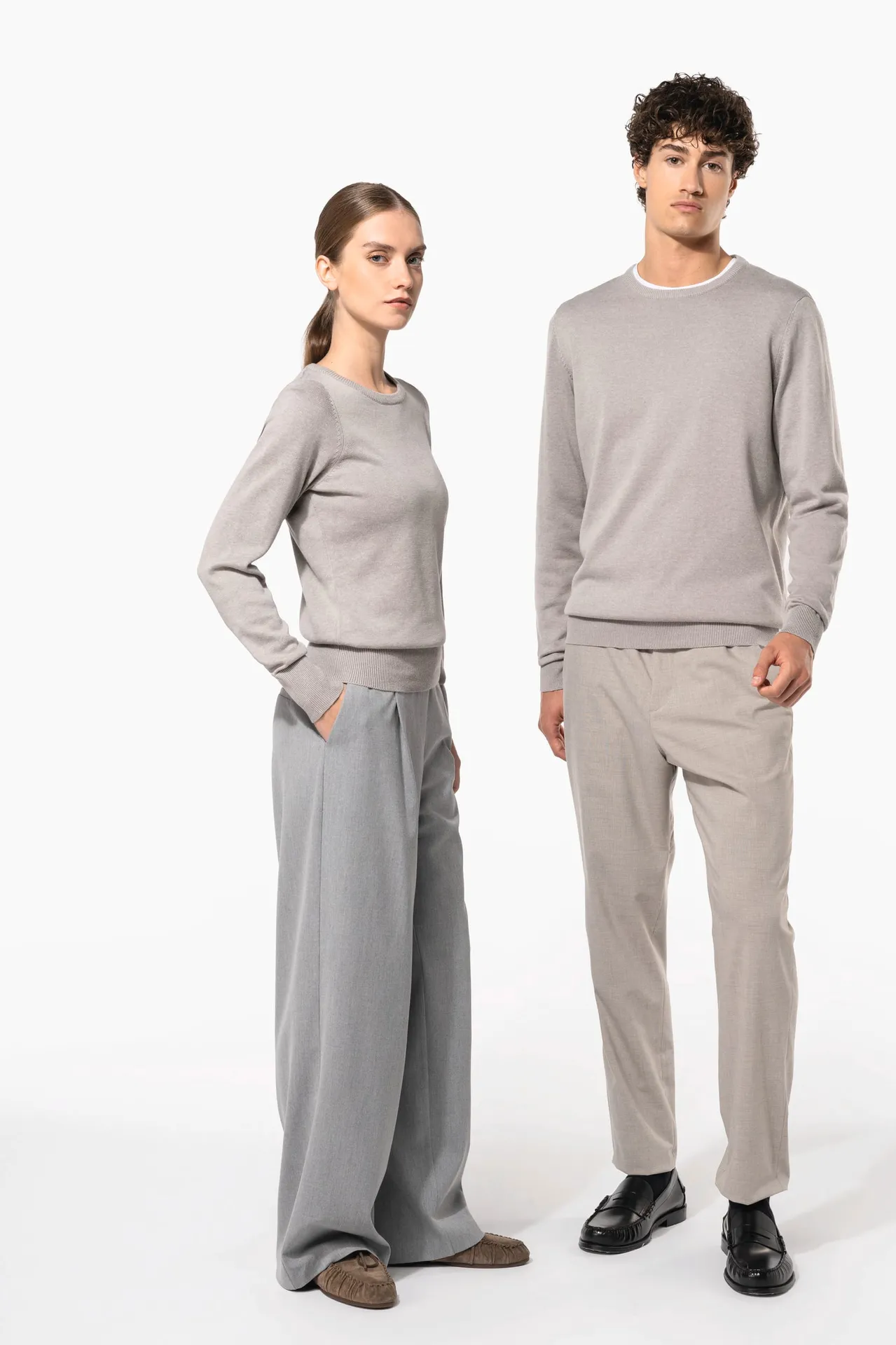 Damen Pullover Rundhals