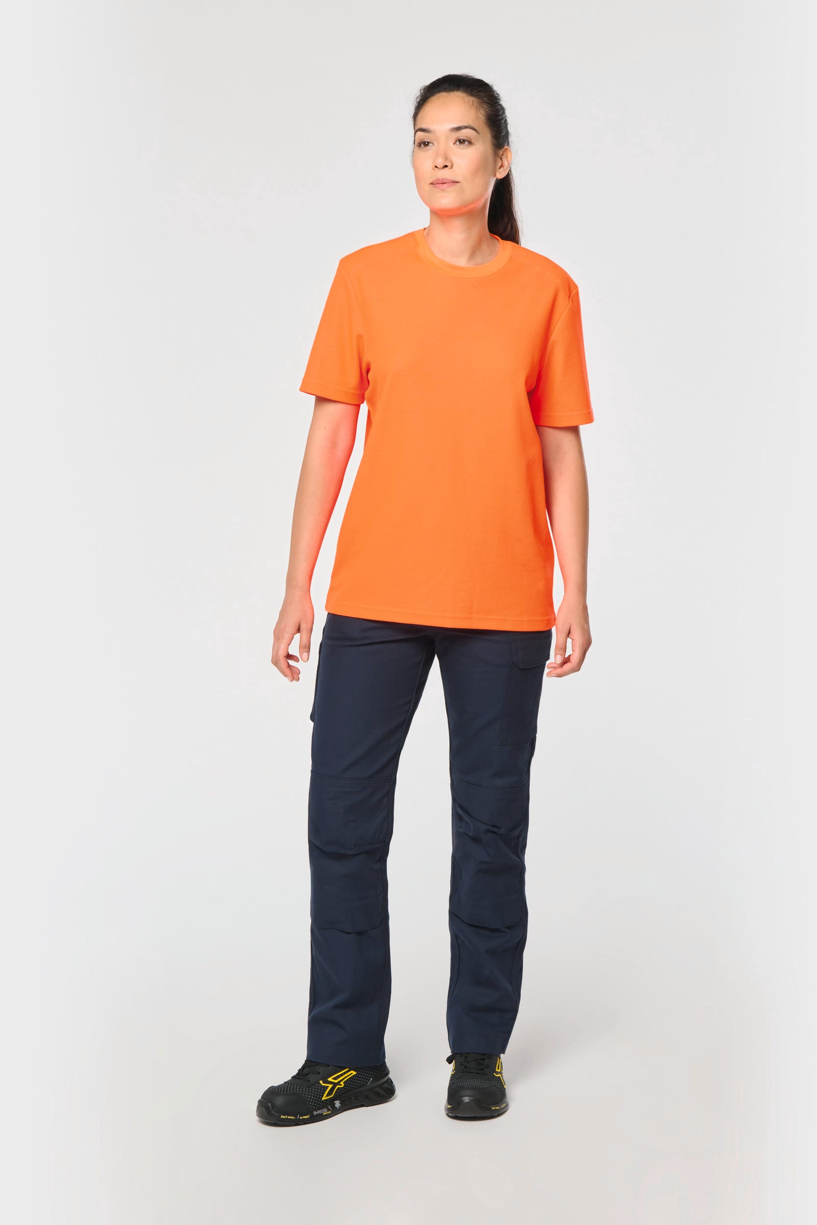 Umweltfreundliches Unisex-T-Shirt aus Baumwolle/Polyester