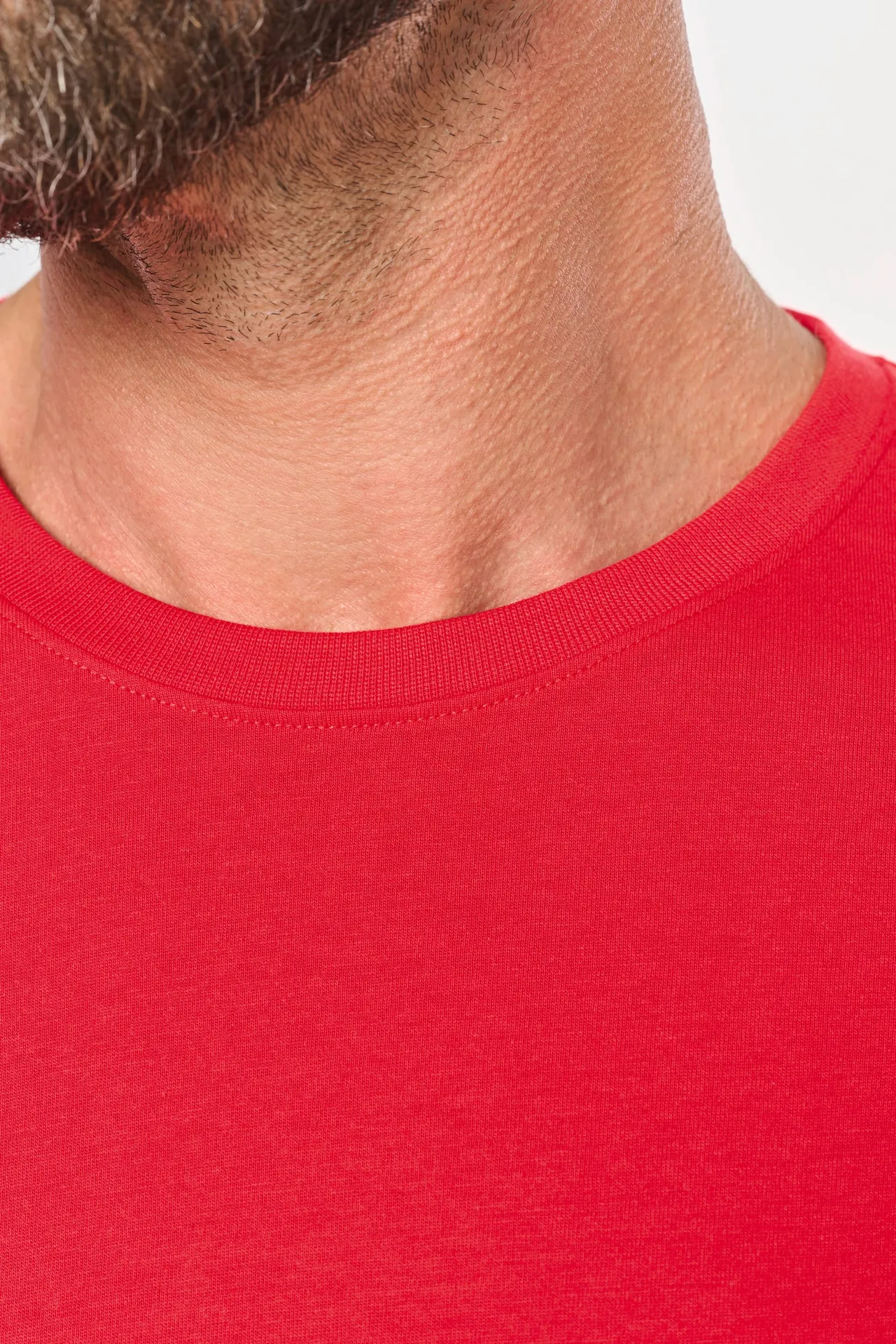 Umweltfreundliches workwear Herren-T-Shirt mit Rundhalsausschnitt