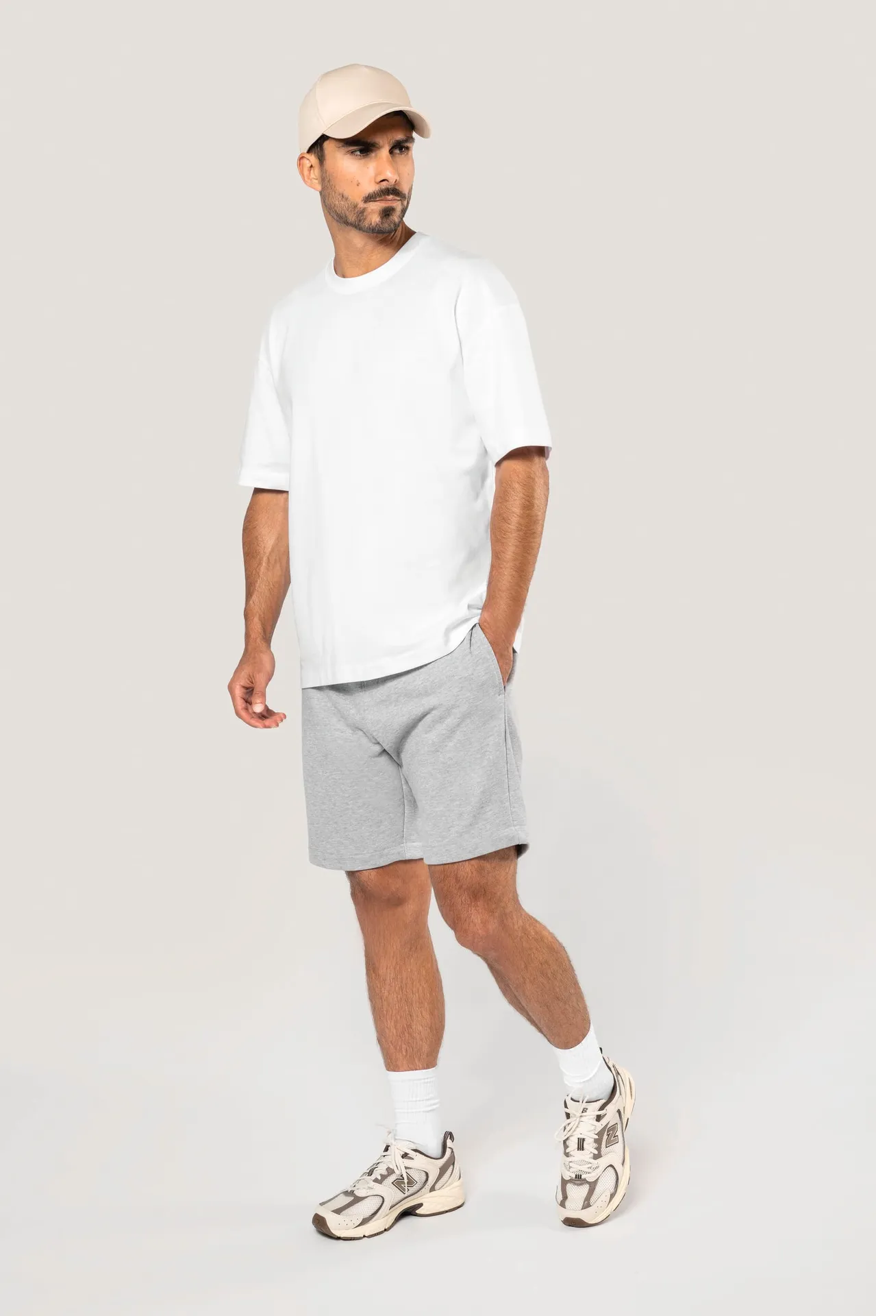 T-Shirt mit kurzen Ärmeln, Unisex, Oversize