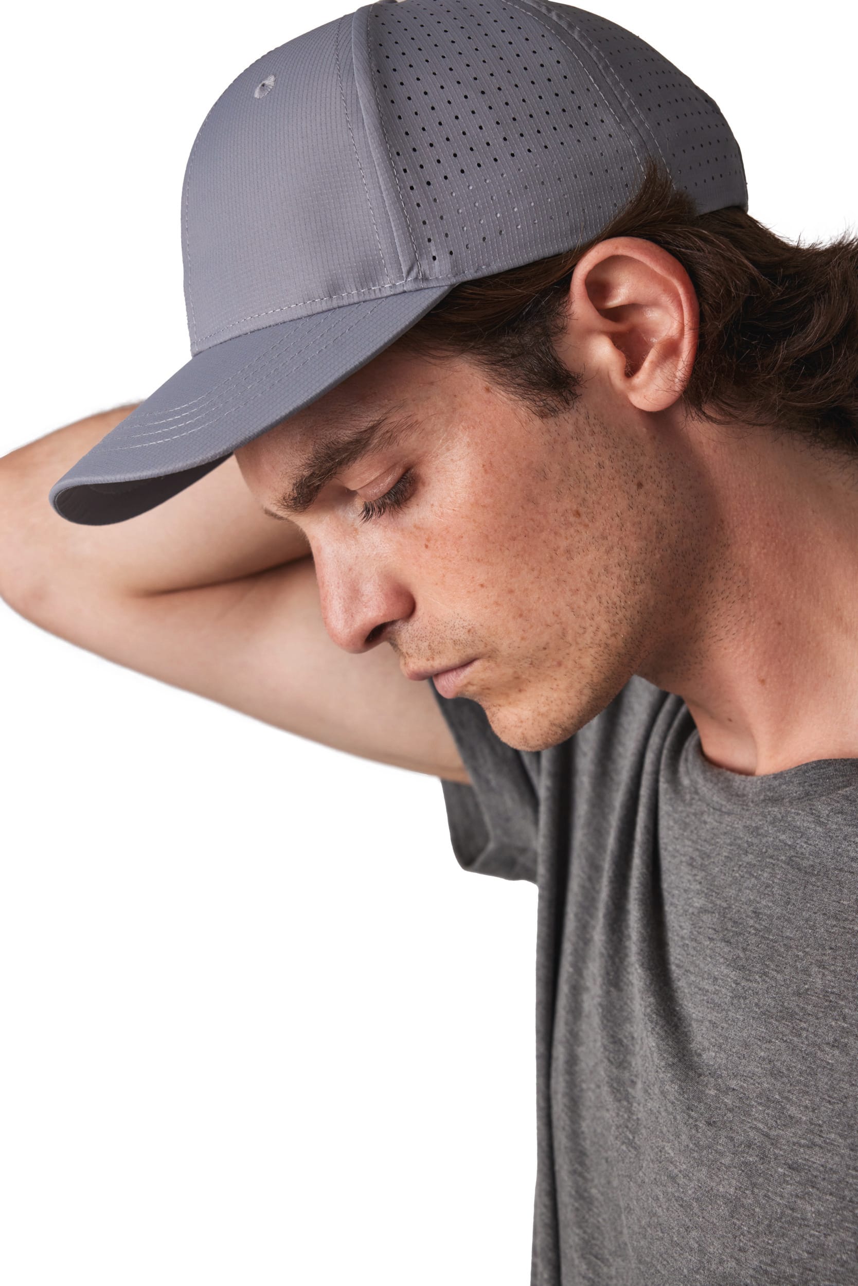 6-Panel-Kappe mit perforierten Panels