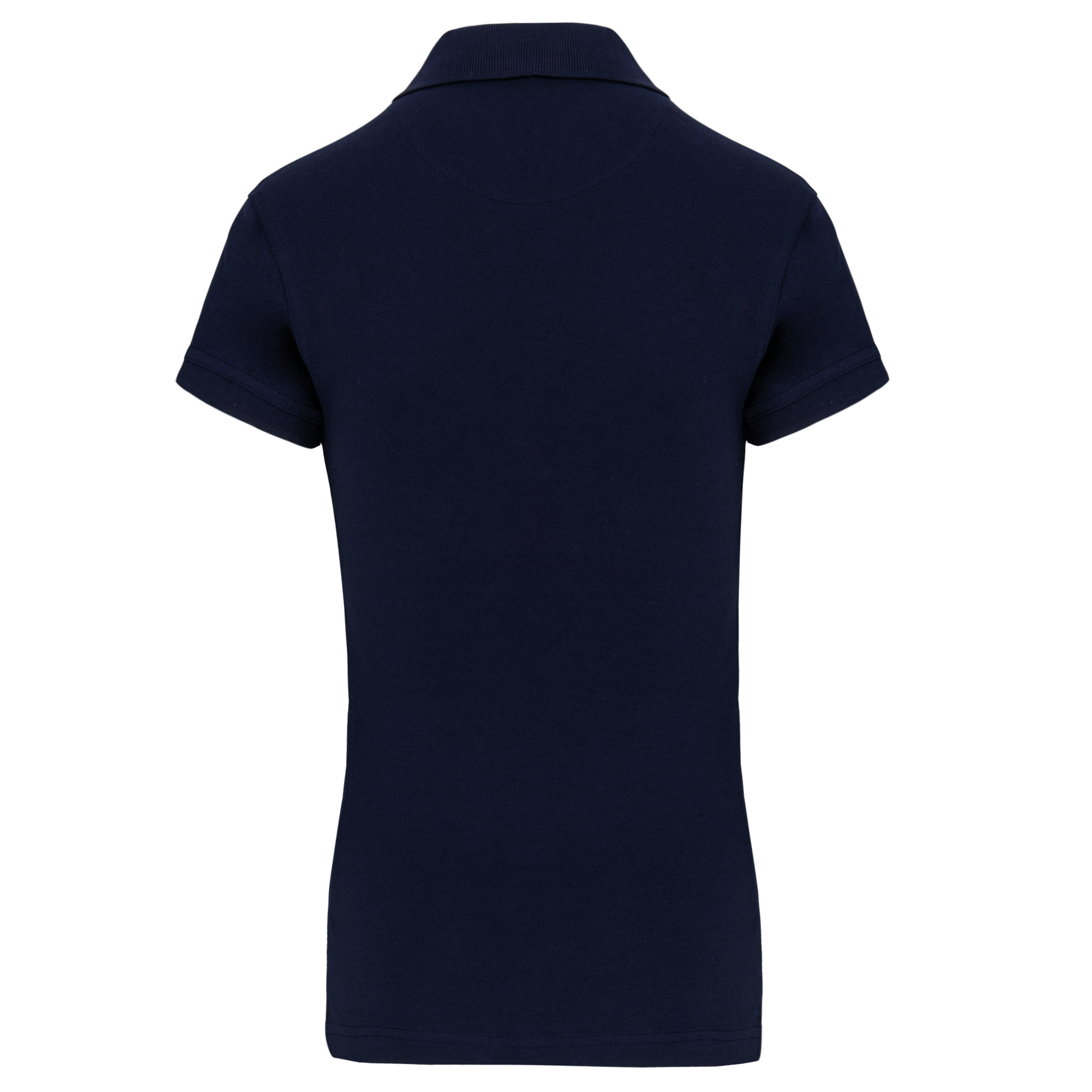 Kurzarm-Polohemd für Damen. Aus Baumwollpiqué