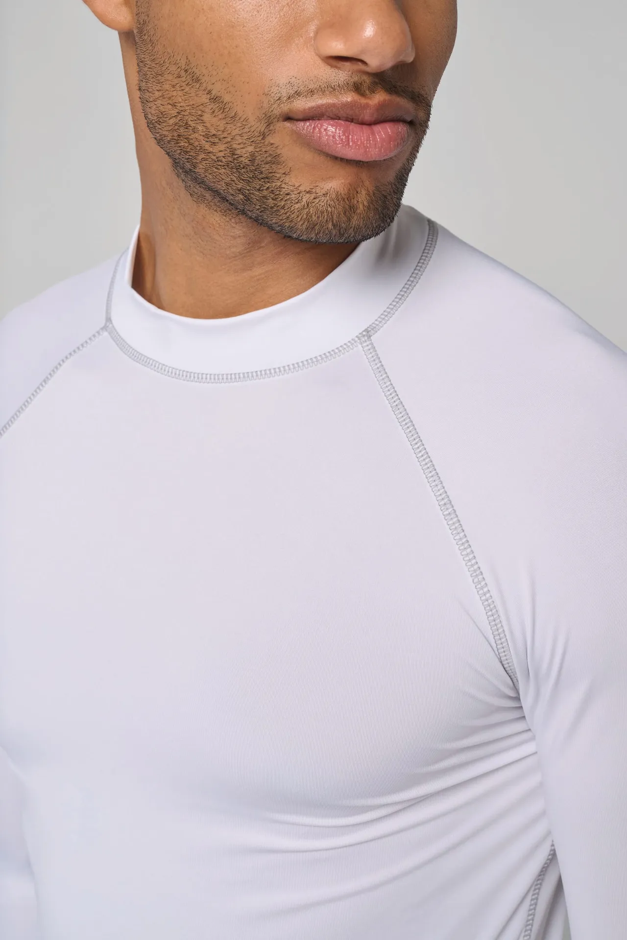 Herren-Funktionsshirt mit langen Ärmeln und UV-Schutz