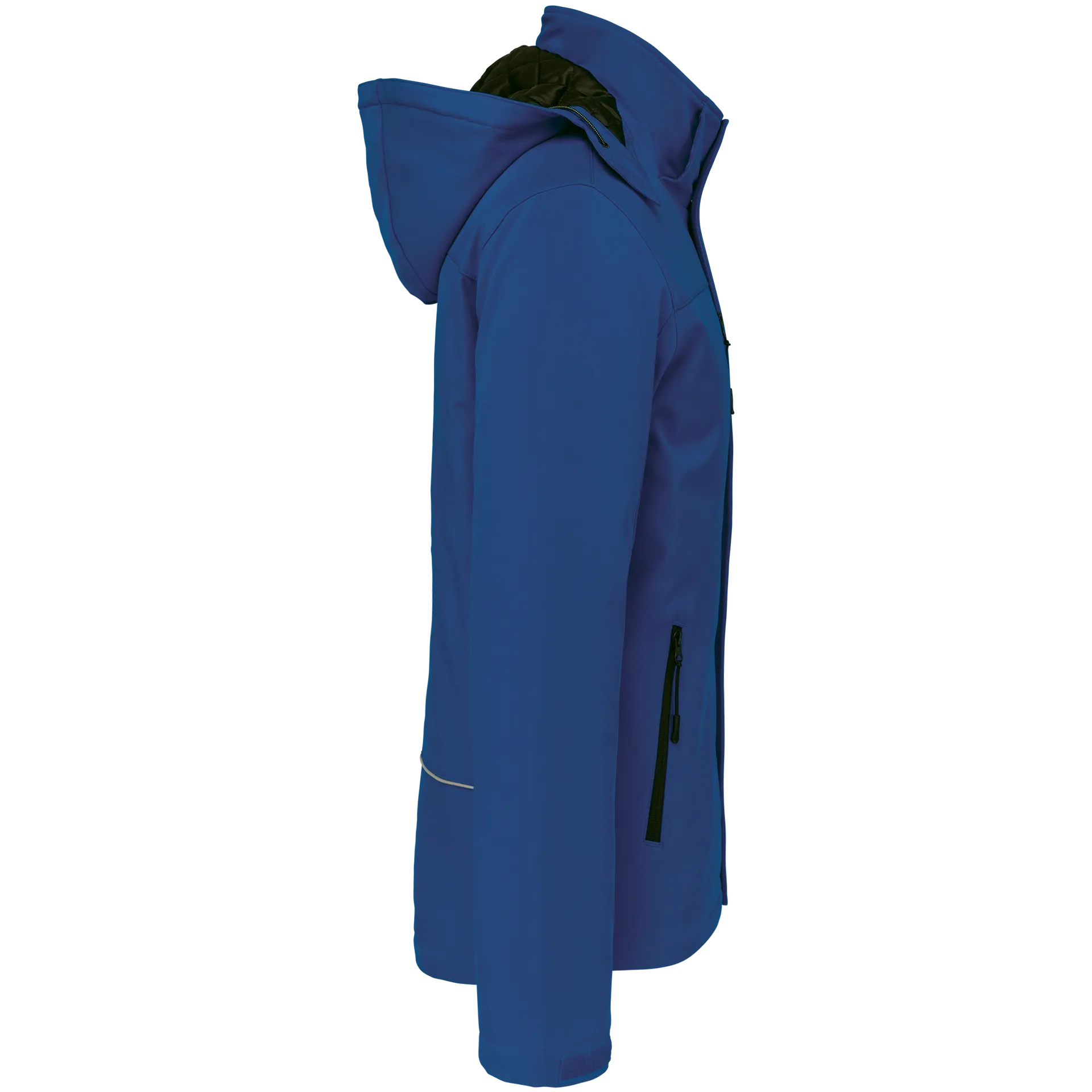 Herrenparka Softshell wattiert mit Kapuze
