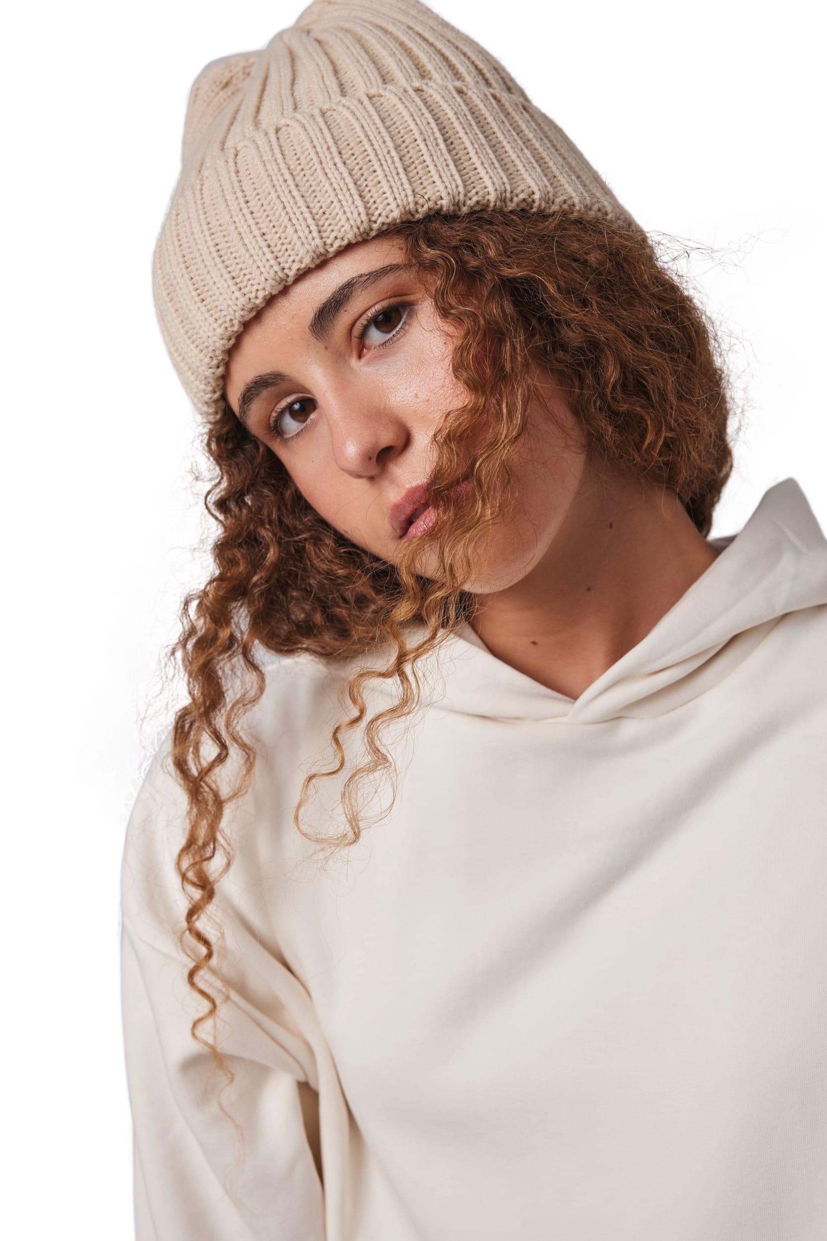 Mütze mit Doppelripp und Umschlag