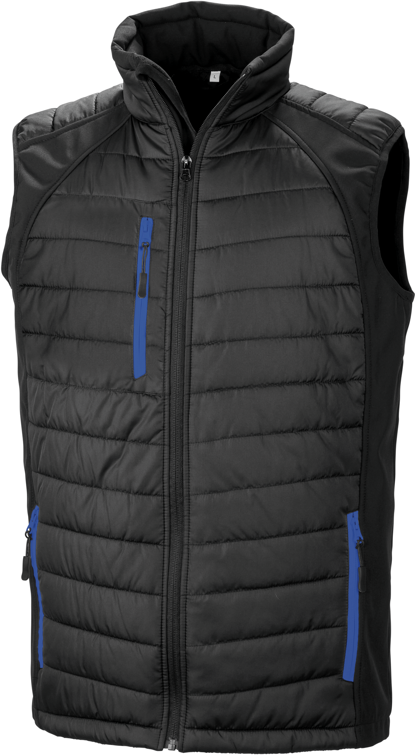 Black compass padded soft shell gilet Black compass padded soft shell gilet