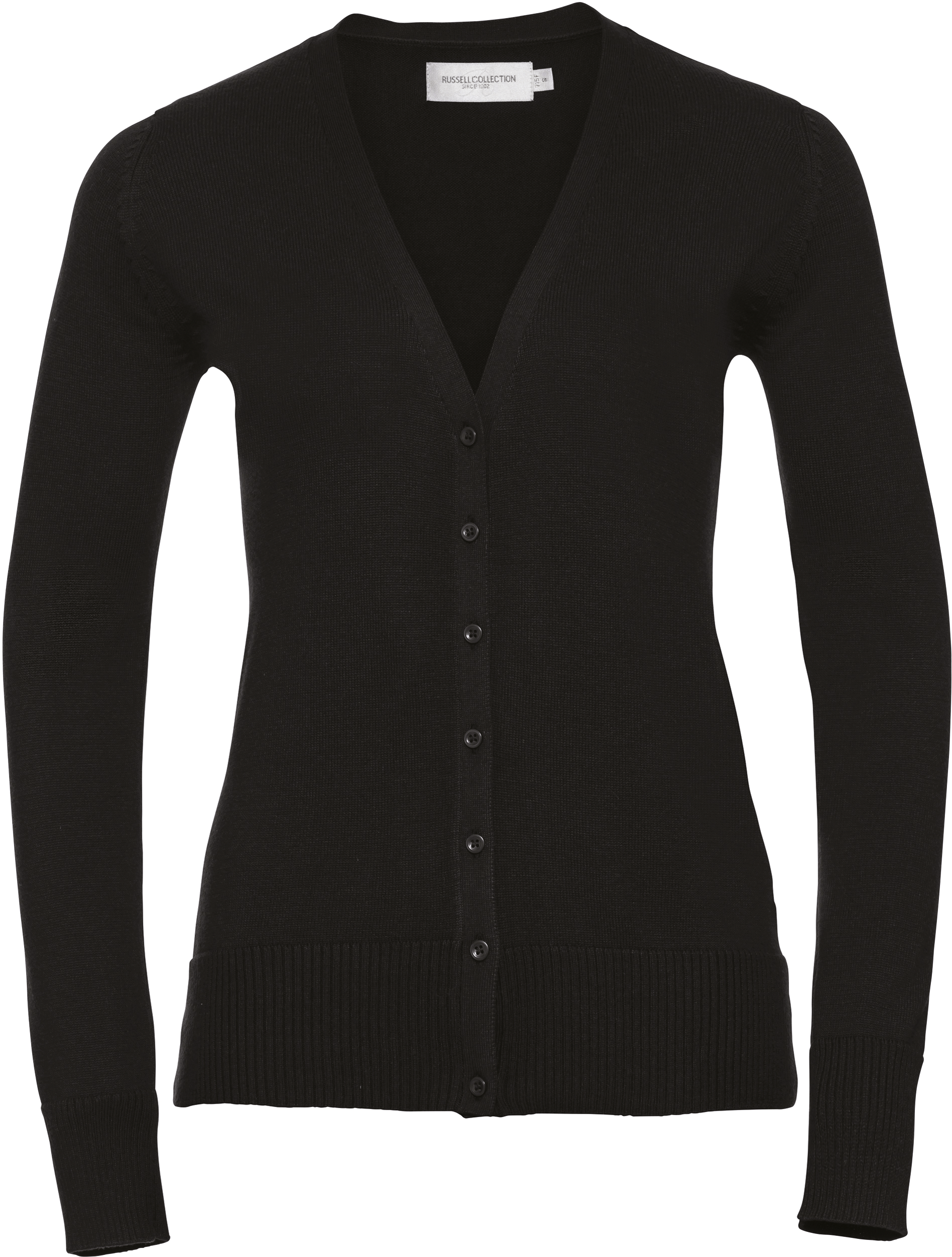 Ladies' V-neck Knitted Cardigan