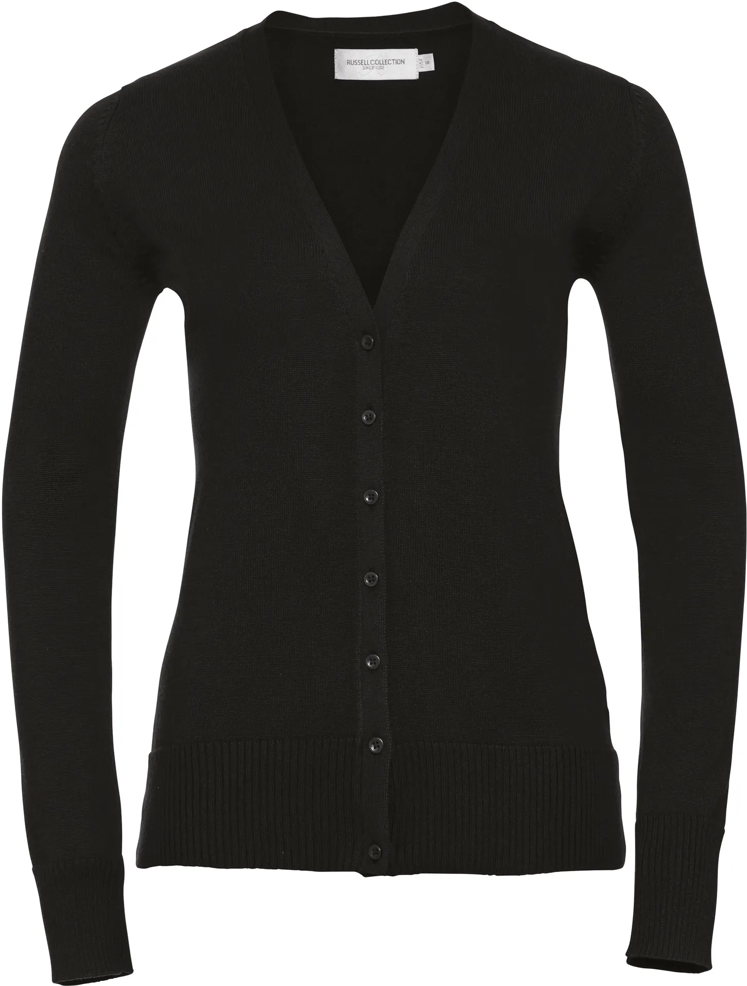Ladies' V-neck Knitted Cardigan