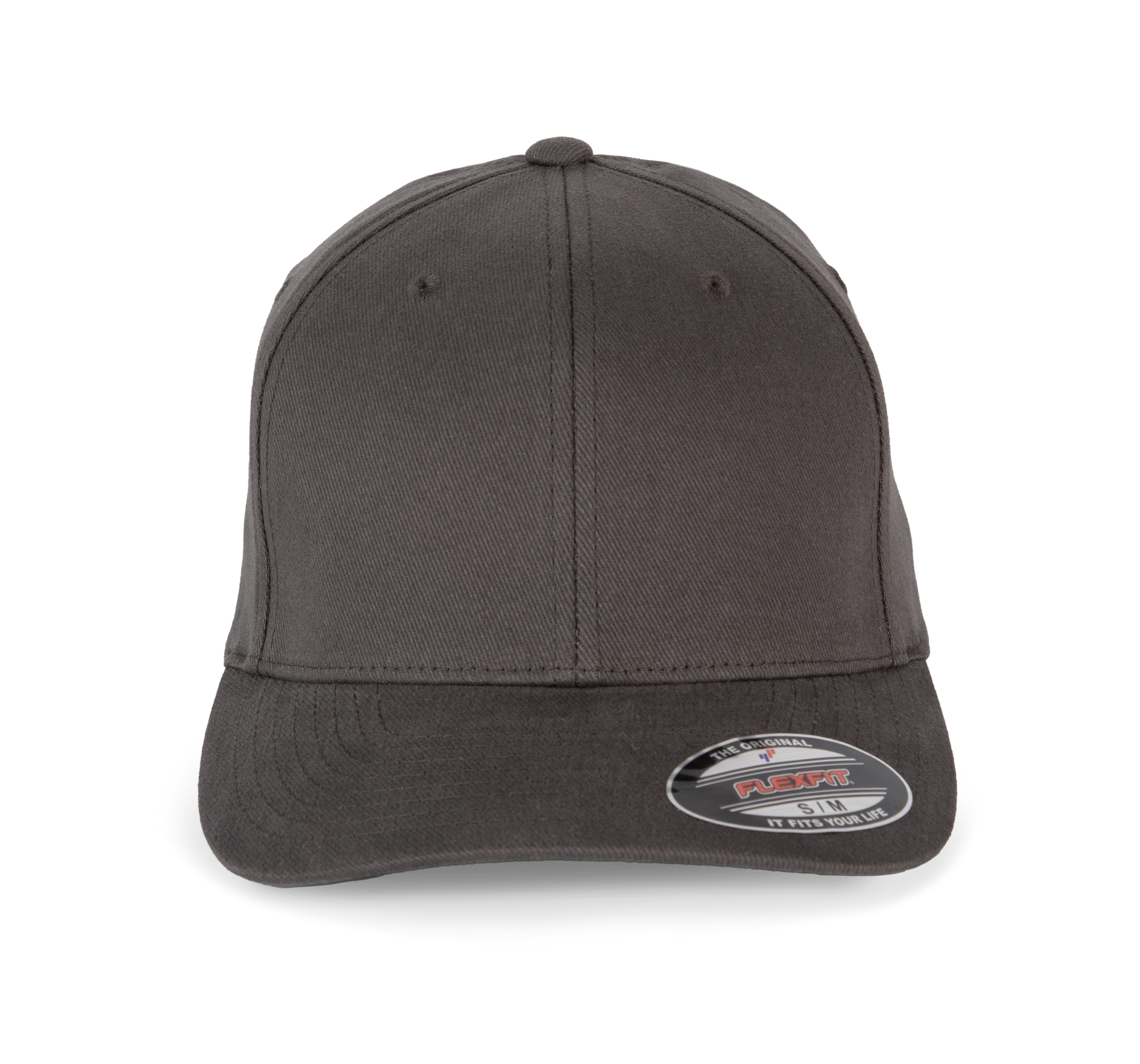 6-Panel Flexfit  Schirmmütze - Gebürstete Baumwolle