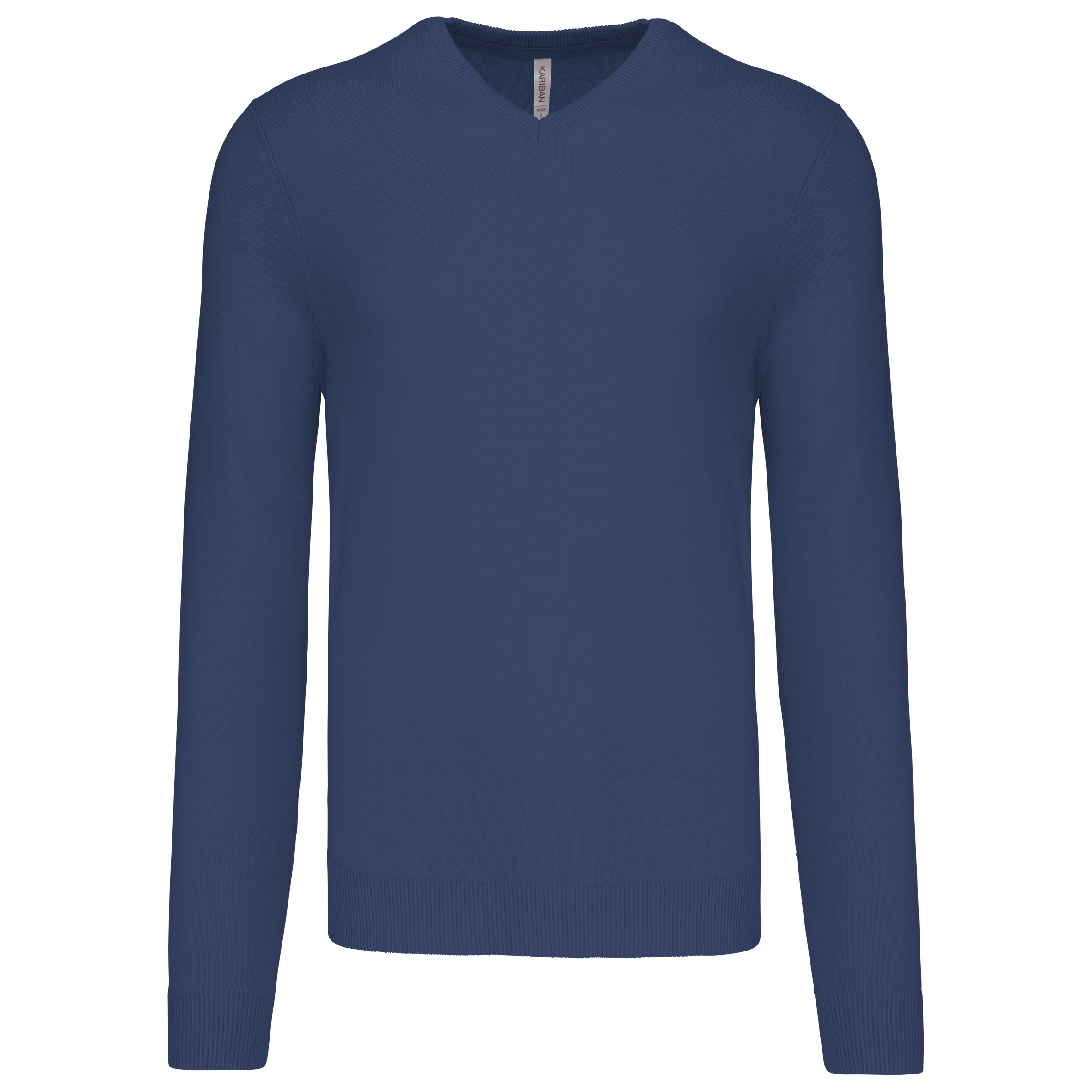 Herrenpullover mit V-Ausschnitt