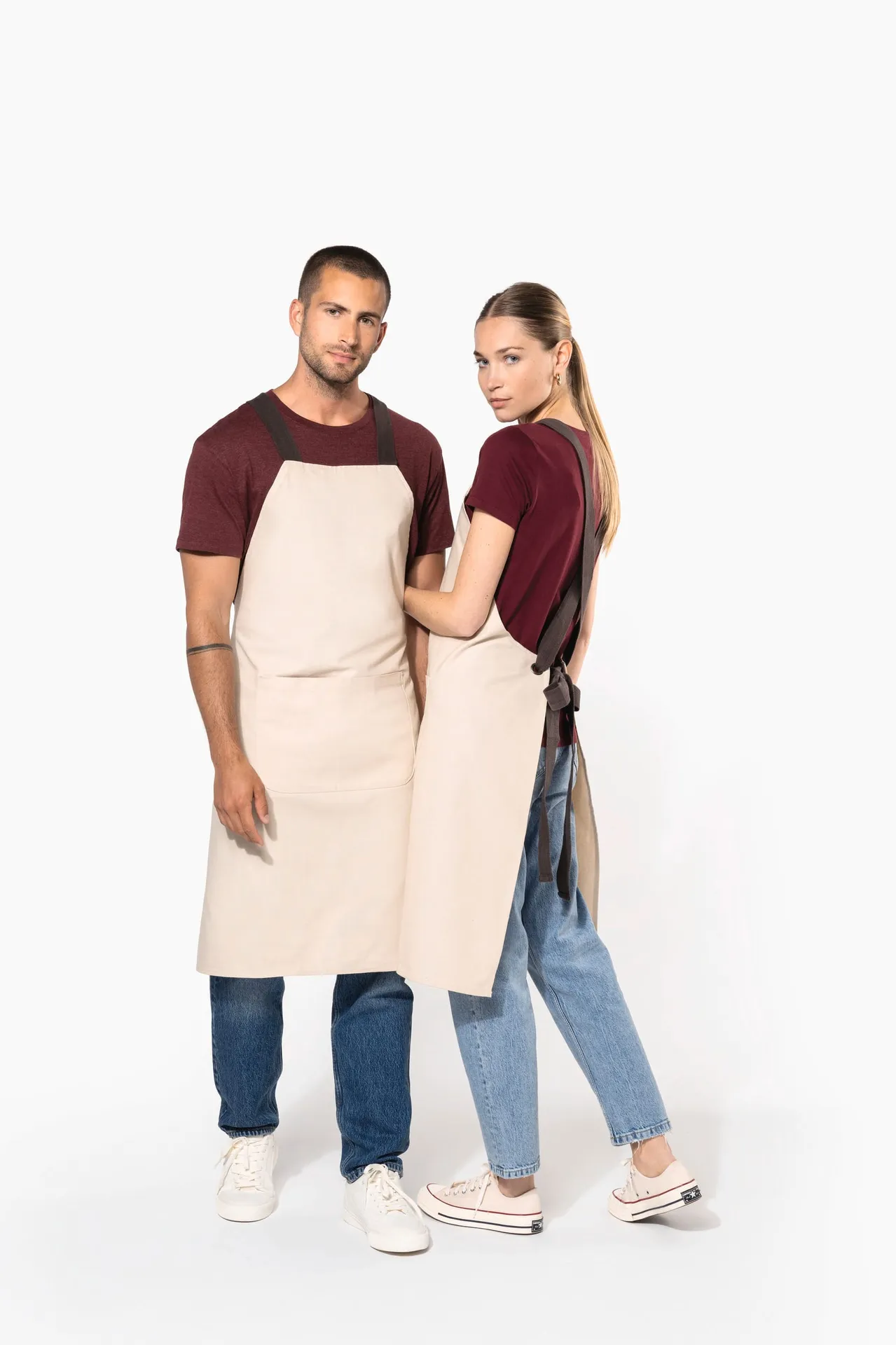 Schürze aus Bio-Baumwolle