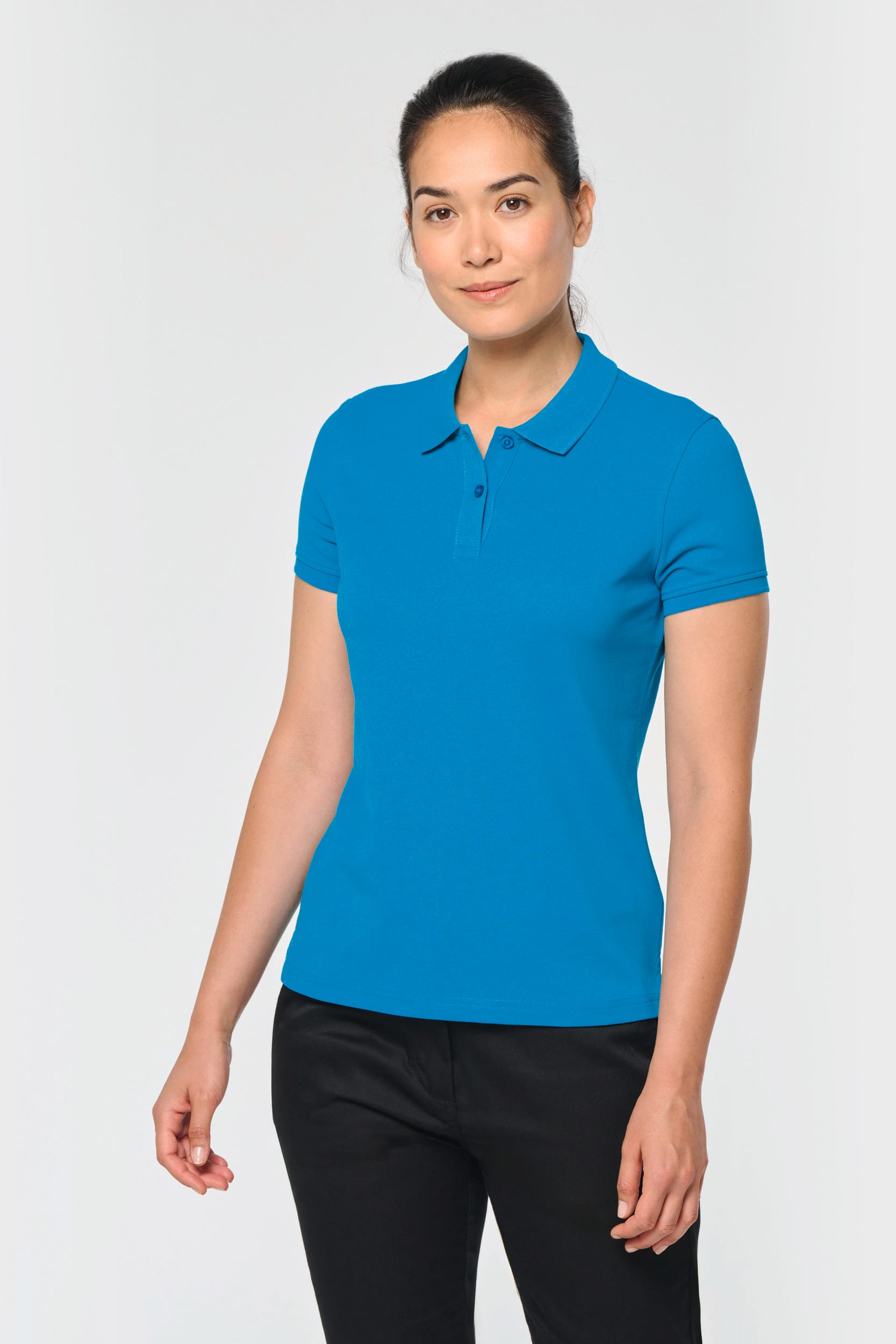 Kurzarm-Polohemd für Damen