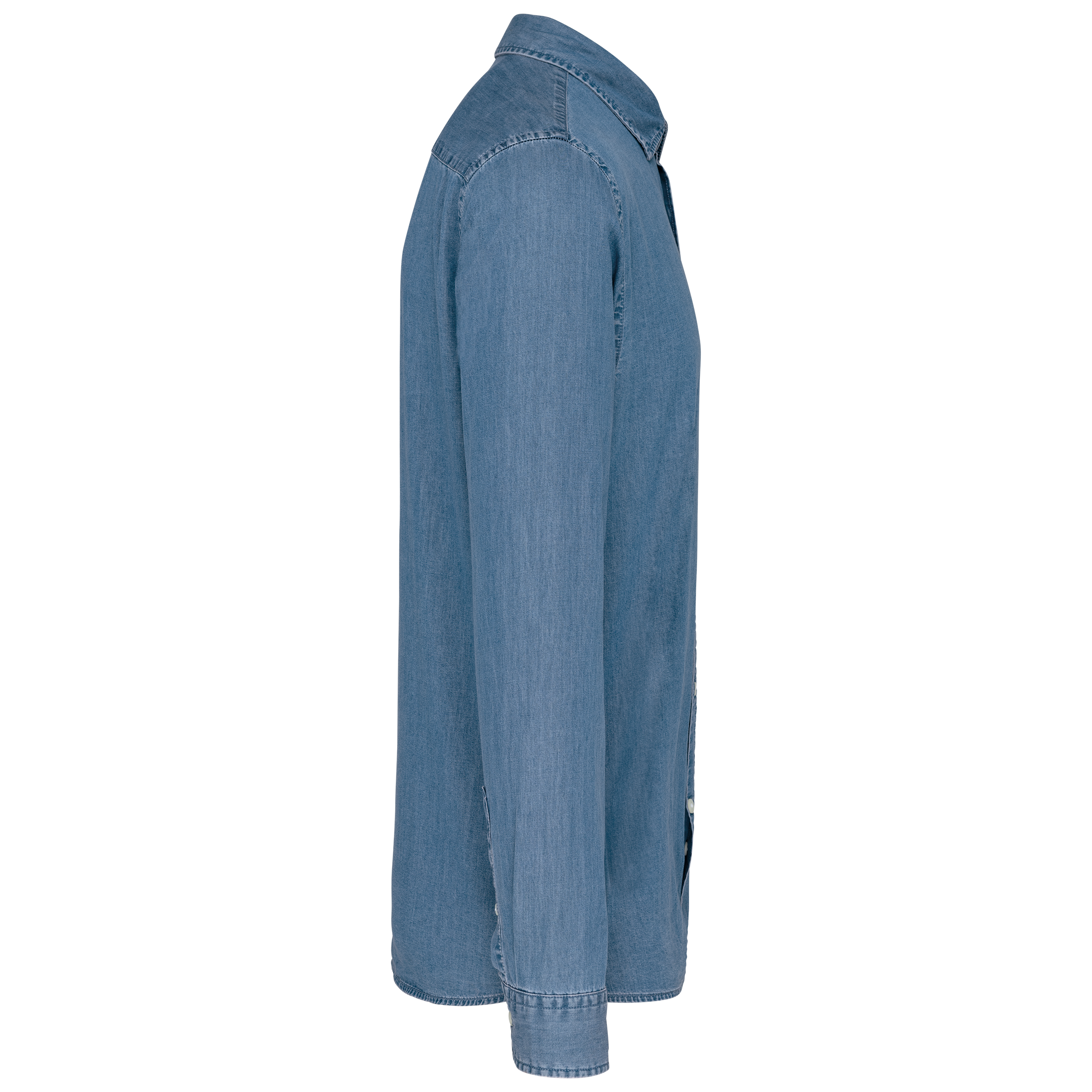 Herren Denimhemd