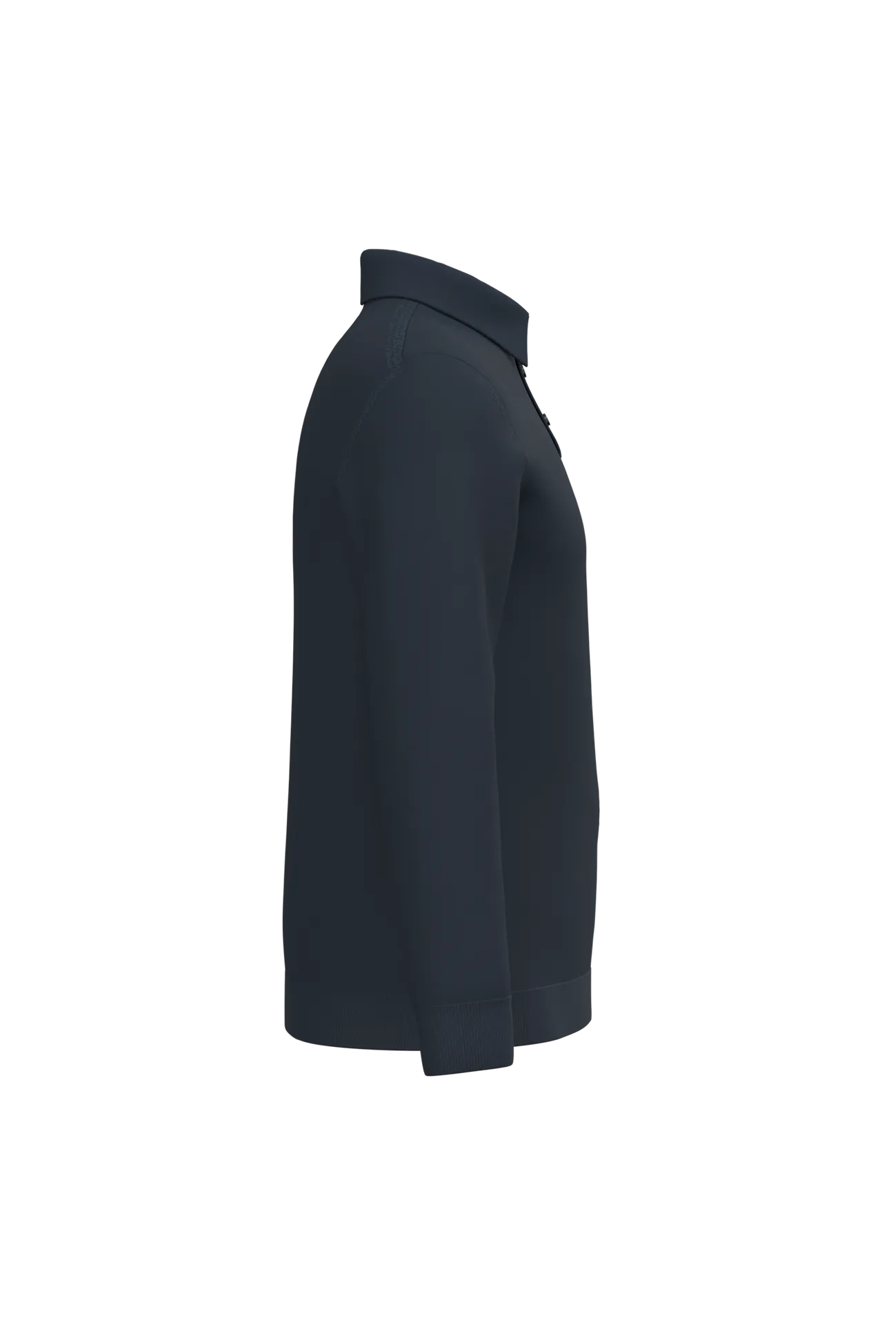 Umweltfreundliches Polohemd mit langen Ärmeln für Herren