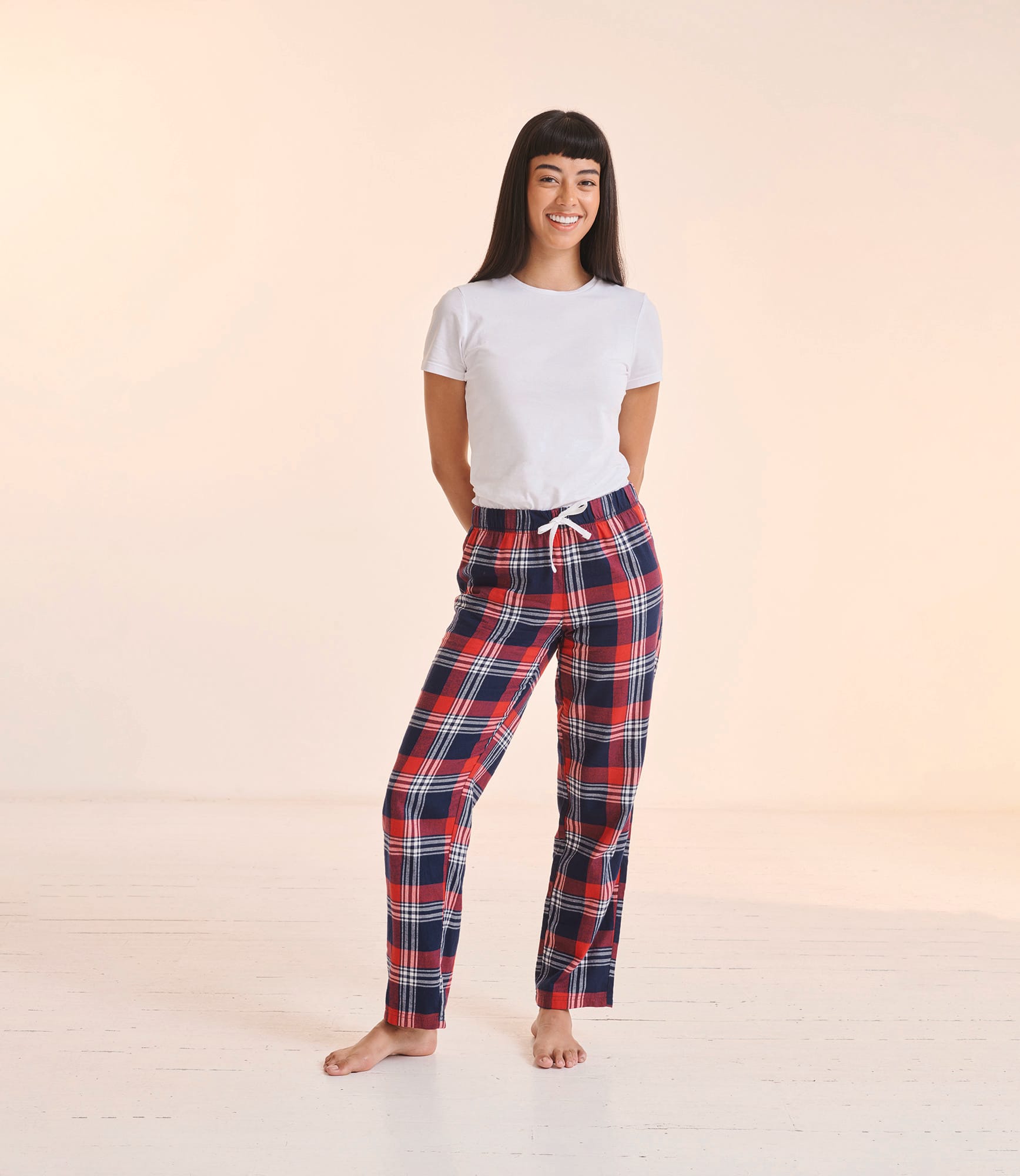 Women's tartan lounge trousers