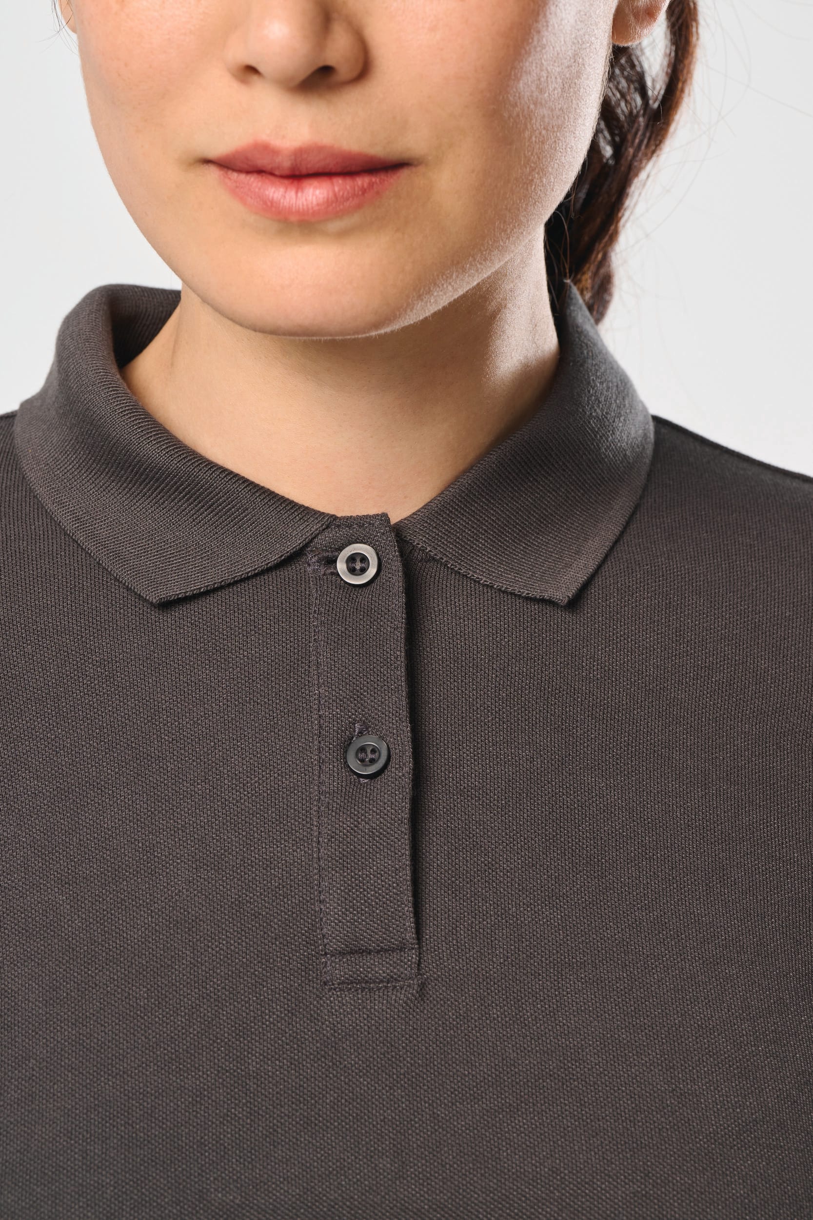 Langarm-Polohemd für Damen