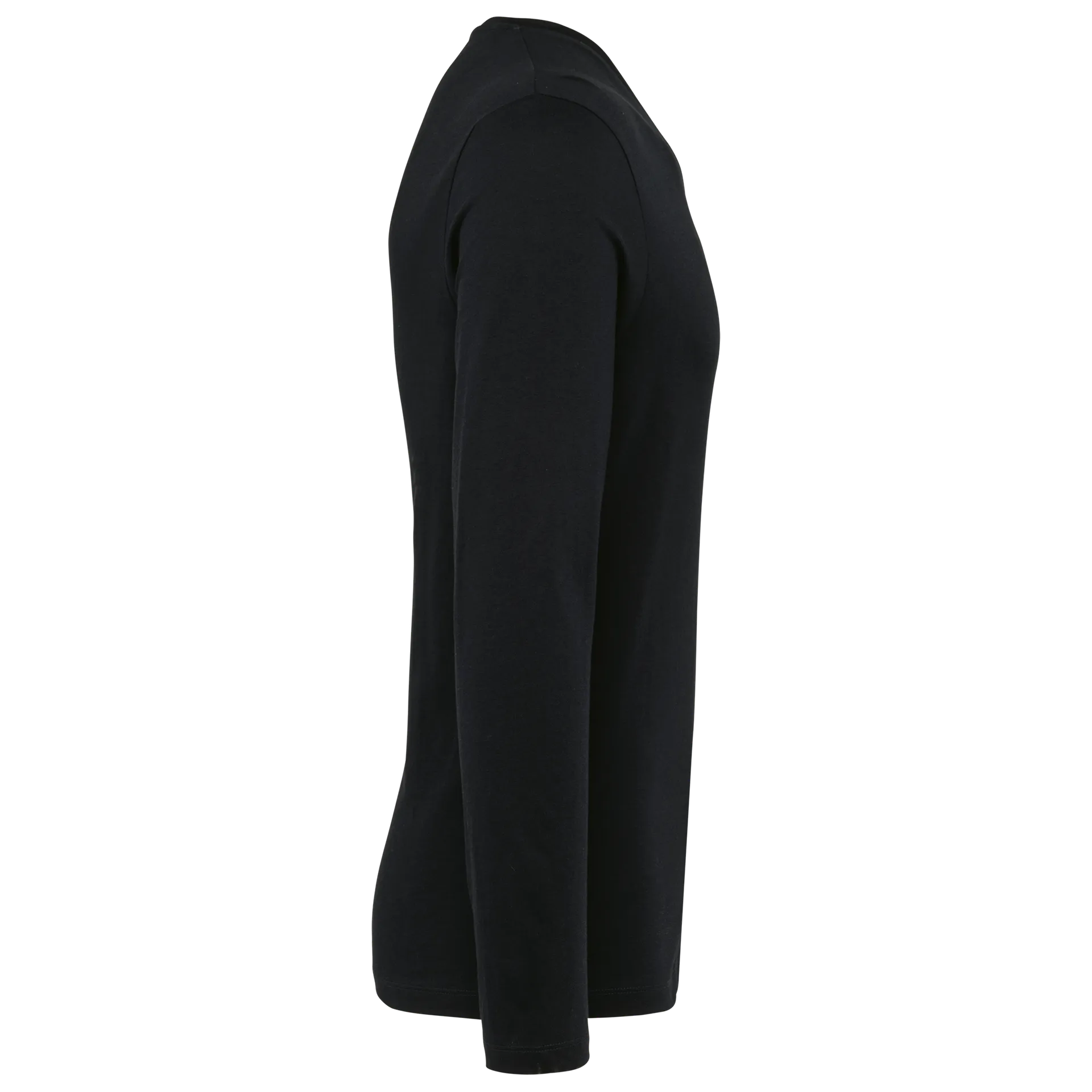 Supima® Herren-T-Shirt mit V-Ausschnitt und langen Ärmeln