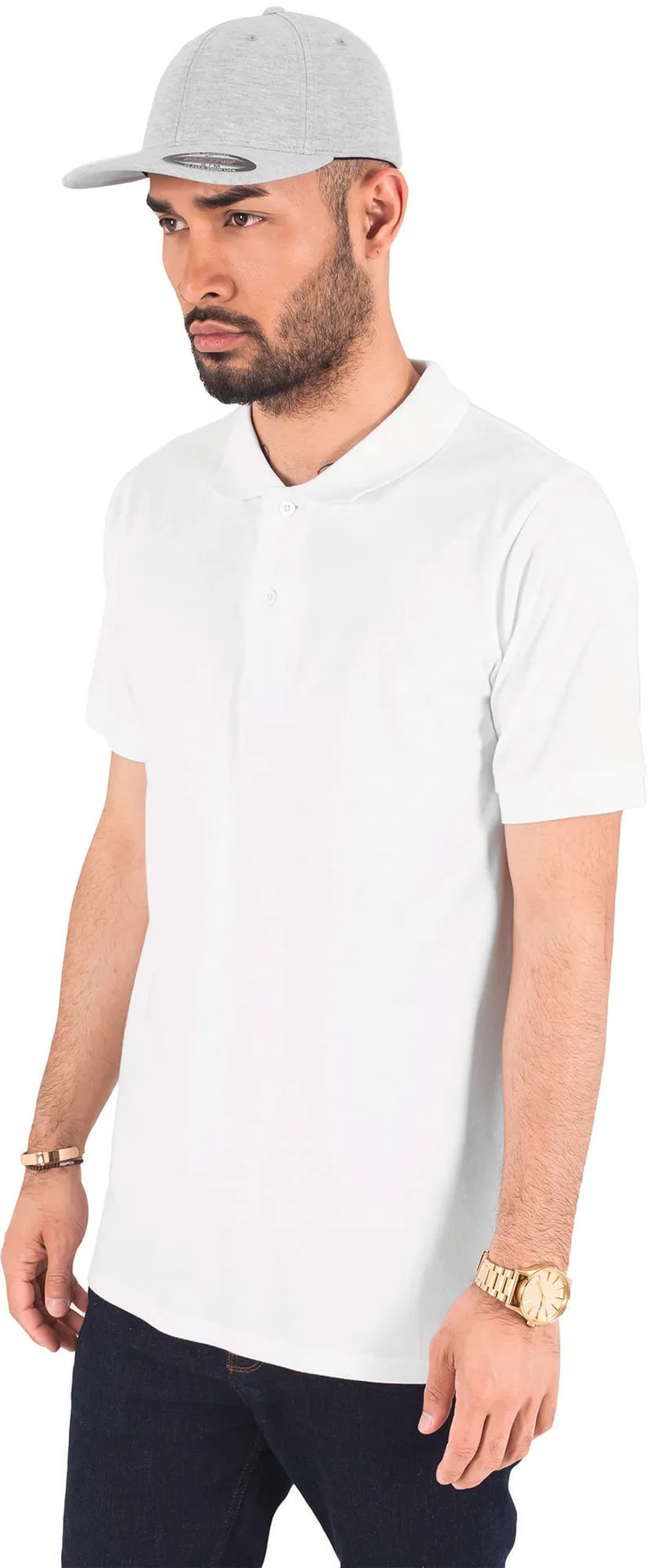 6-Panel-Kappe aus Jersey