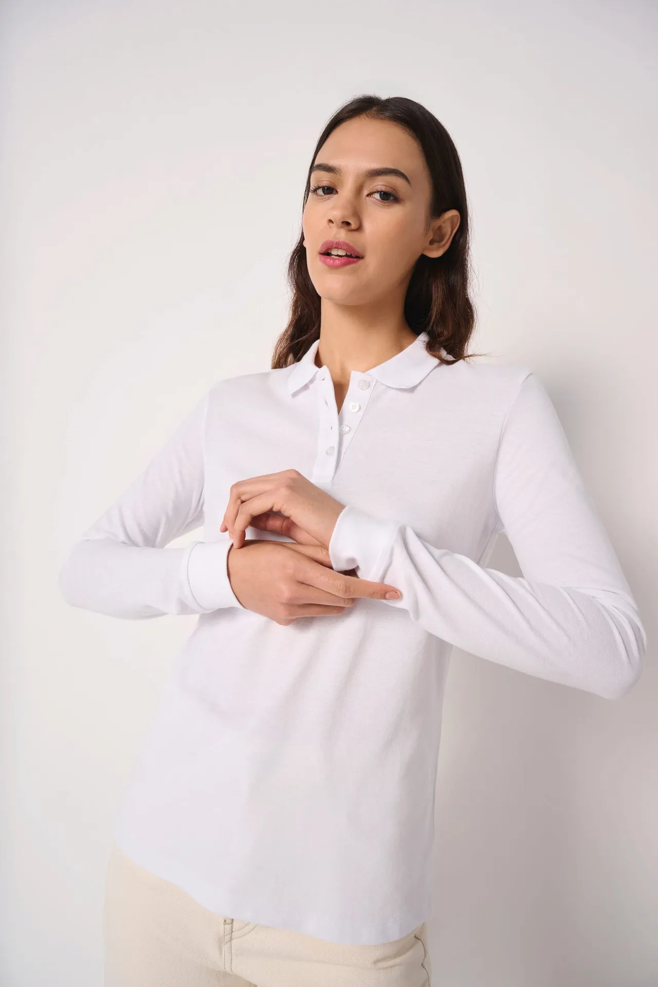 LSL Damen Piqué-Poloshirt