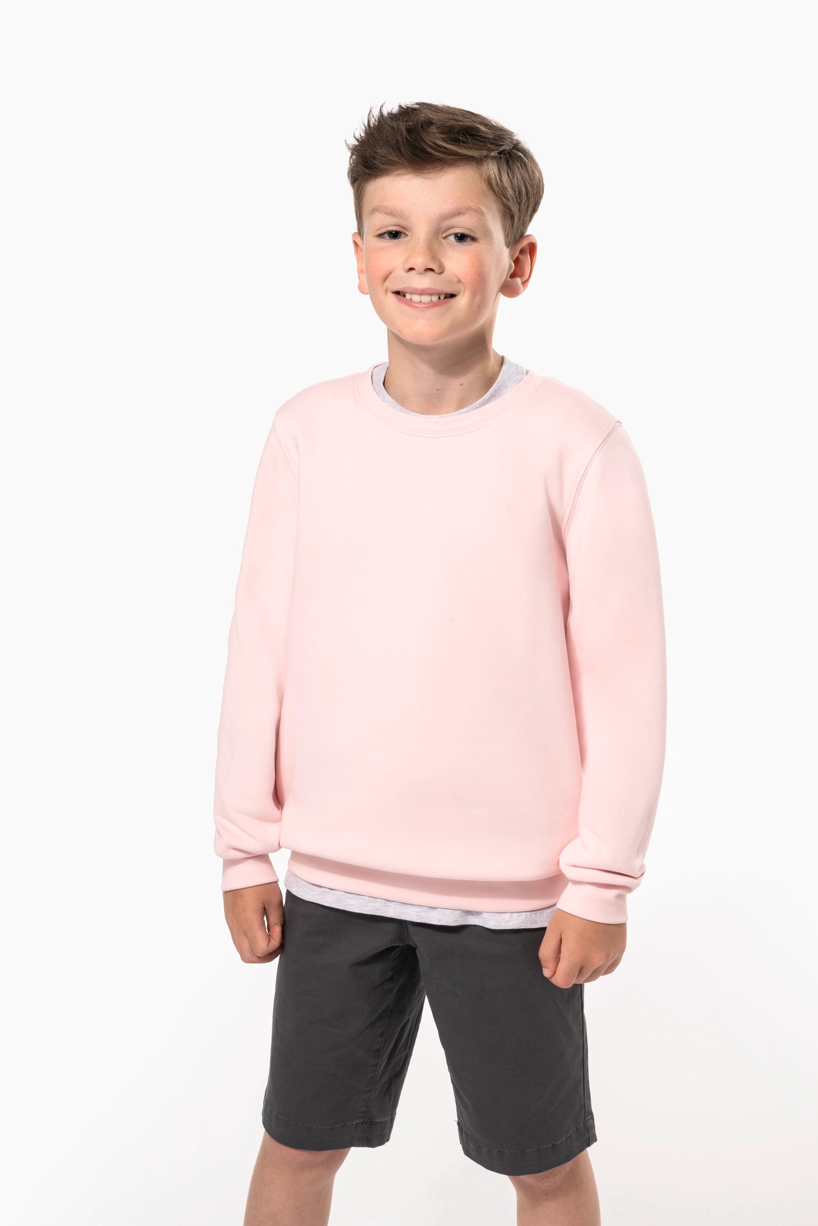 Umweltfreundliches Sweatshirt mit Rundhalsausschnitt für Kinder