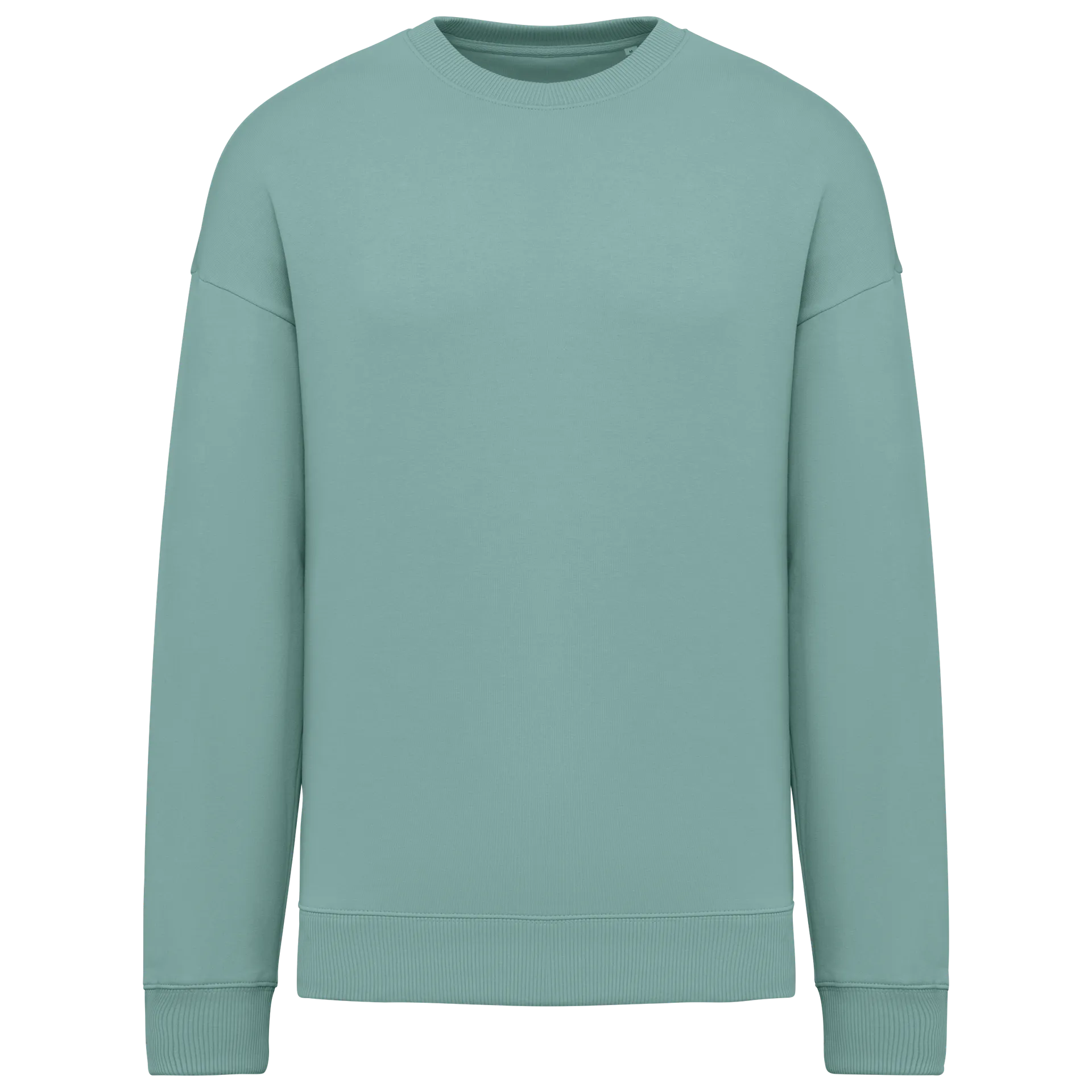 Umweltfreundliches Oversize Unisex-Sweatshirt mit Rundhalsausschnitt