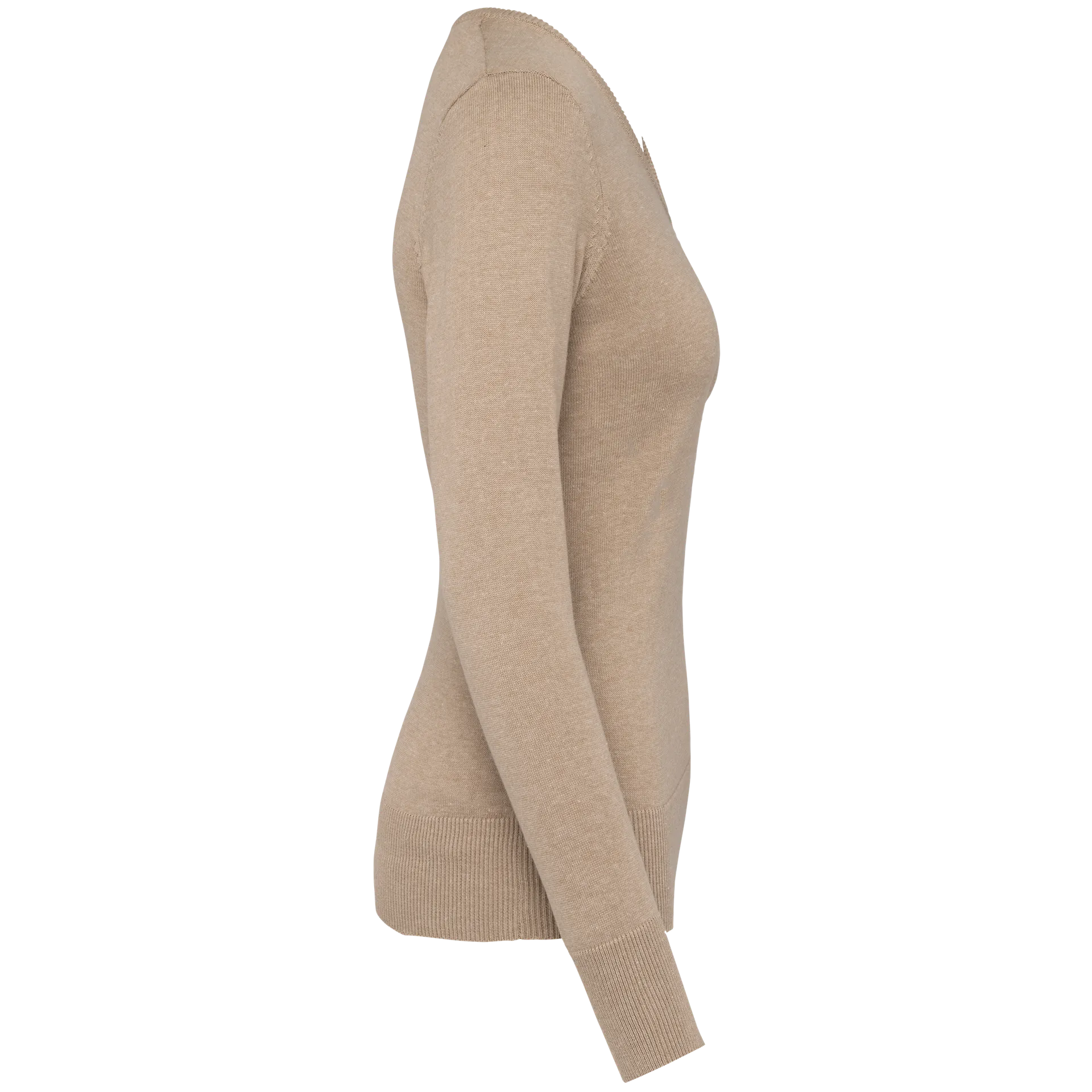 Damenpullover mit V-Ausschnitt