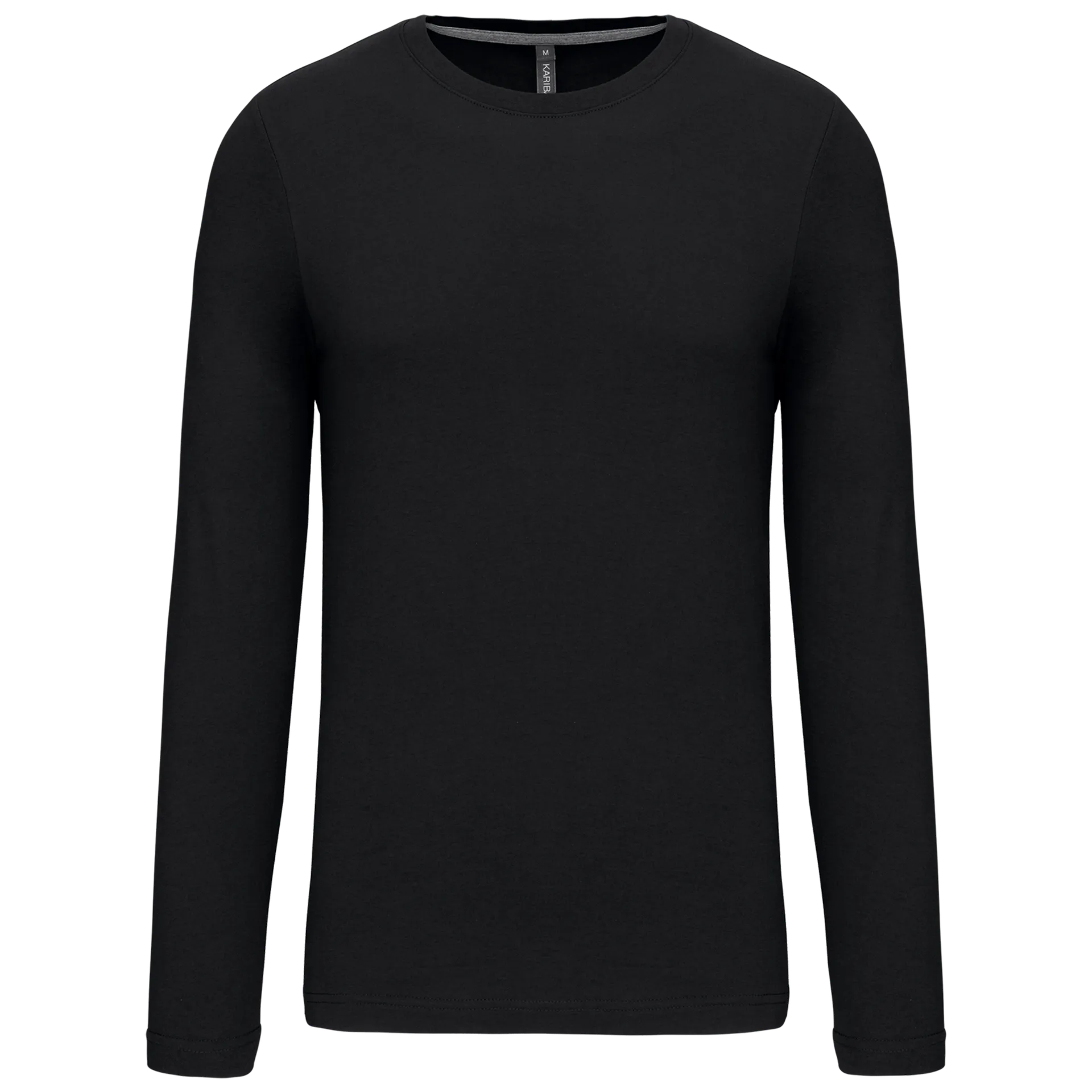 Herren Langarm-T-Shirt Rundhalsausschnitt