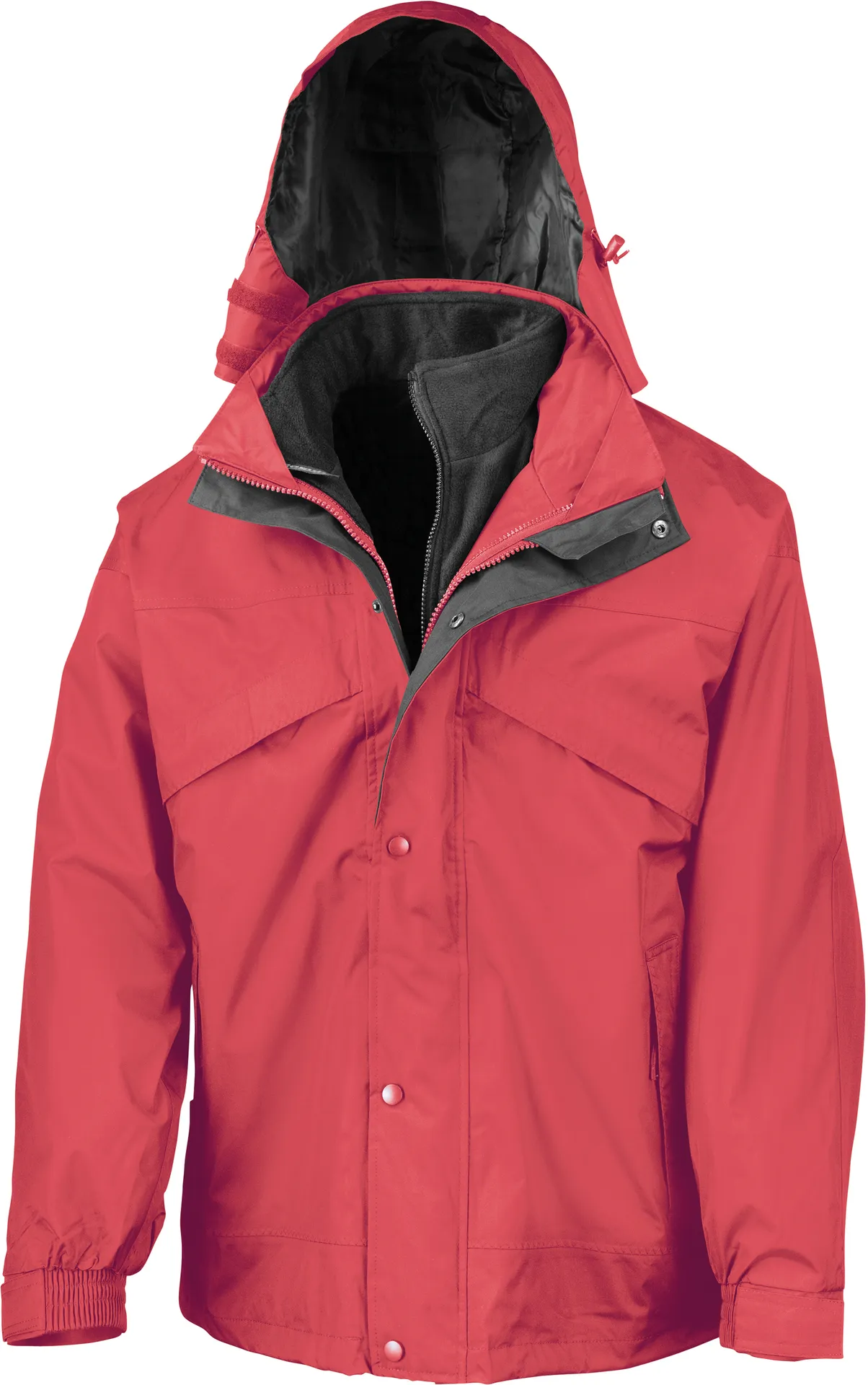 3-in-1 Zip And Clip Jacket