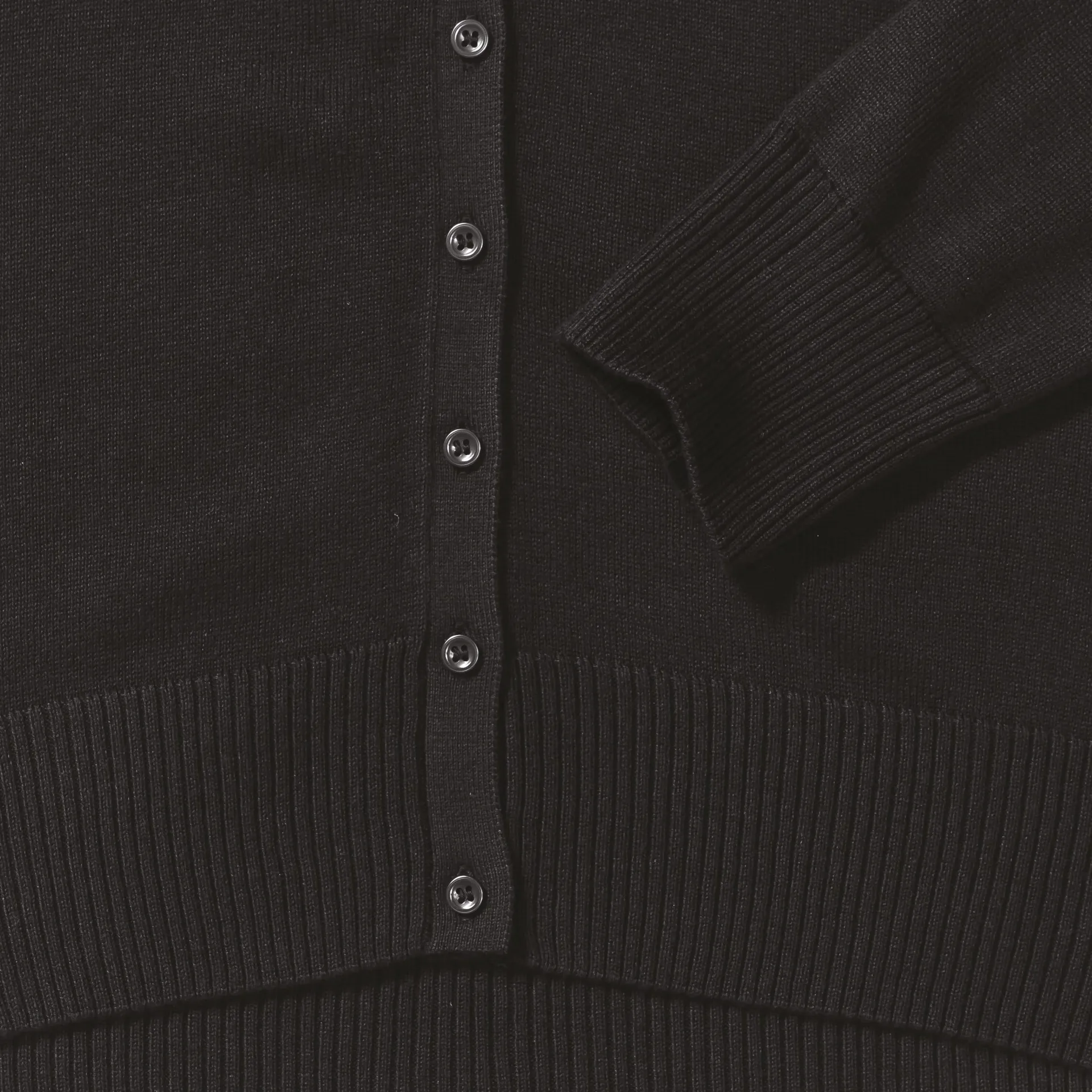 Ladies' V-neck Knitted Cardigan