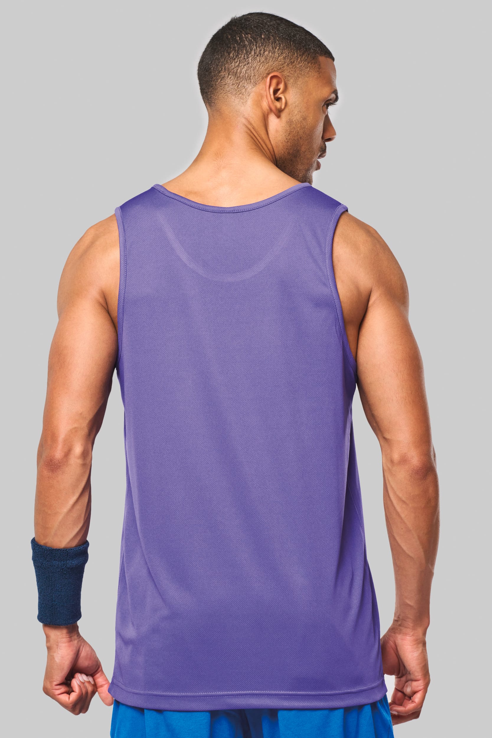 Herren Basic Sport Funktionsshirt ärmellos