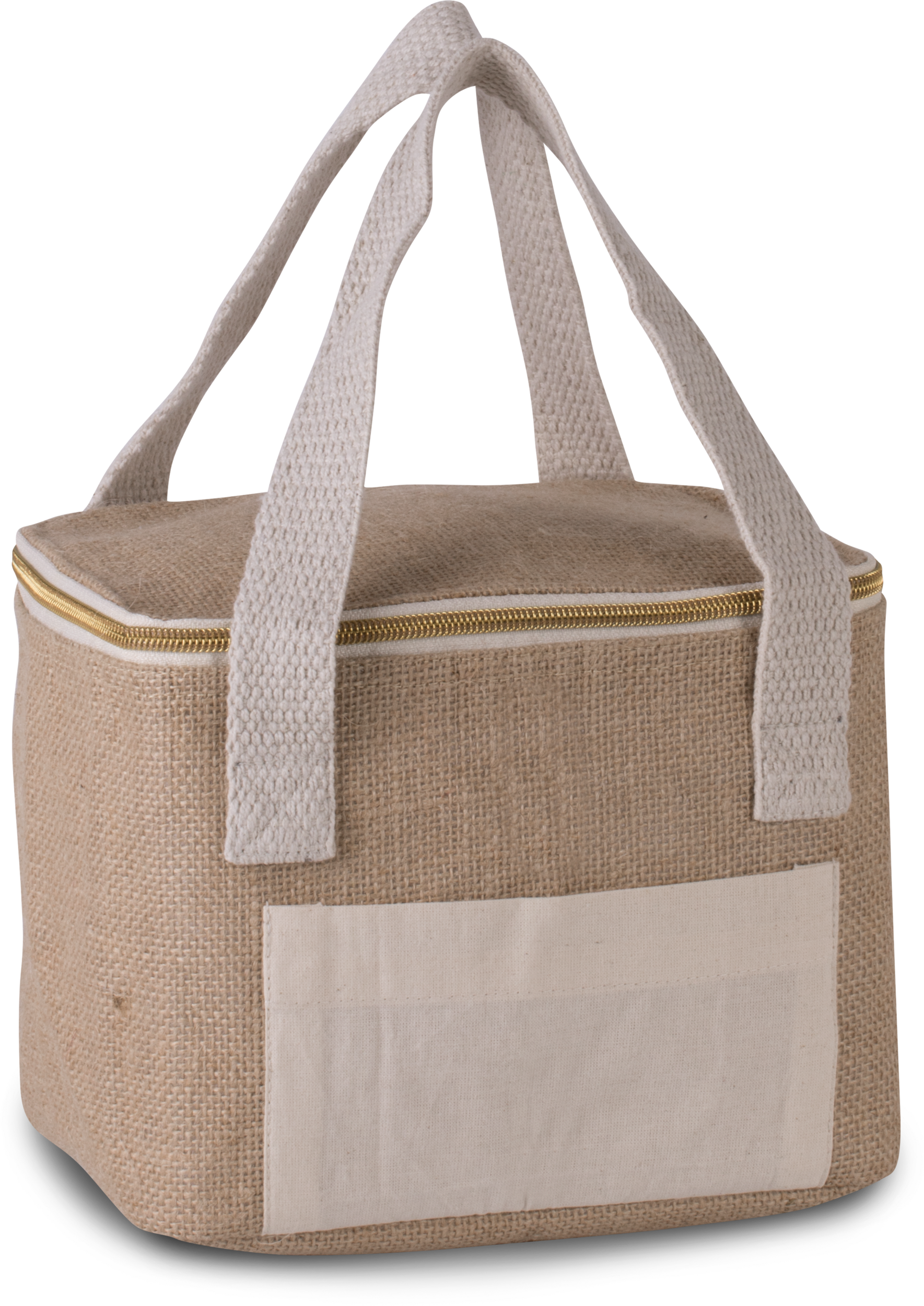 Kleine Kühltasche aus Jute
