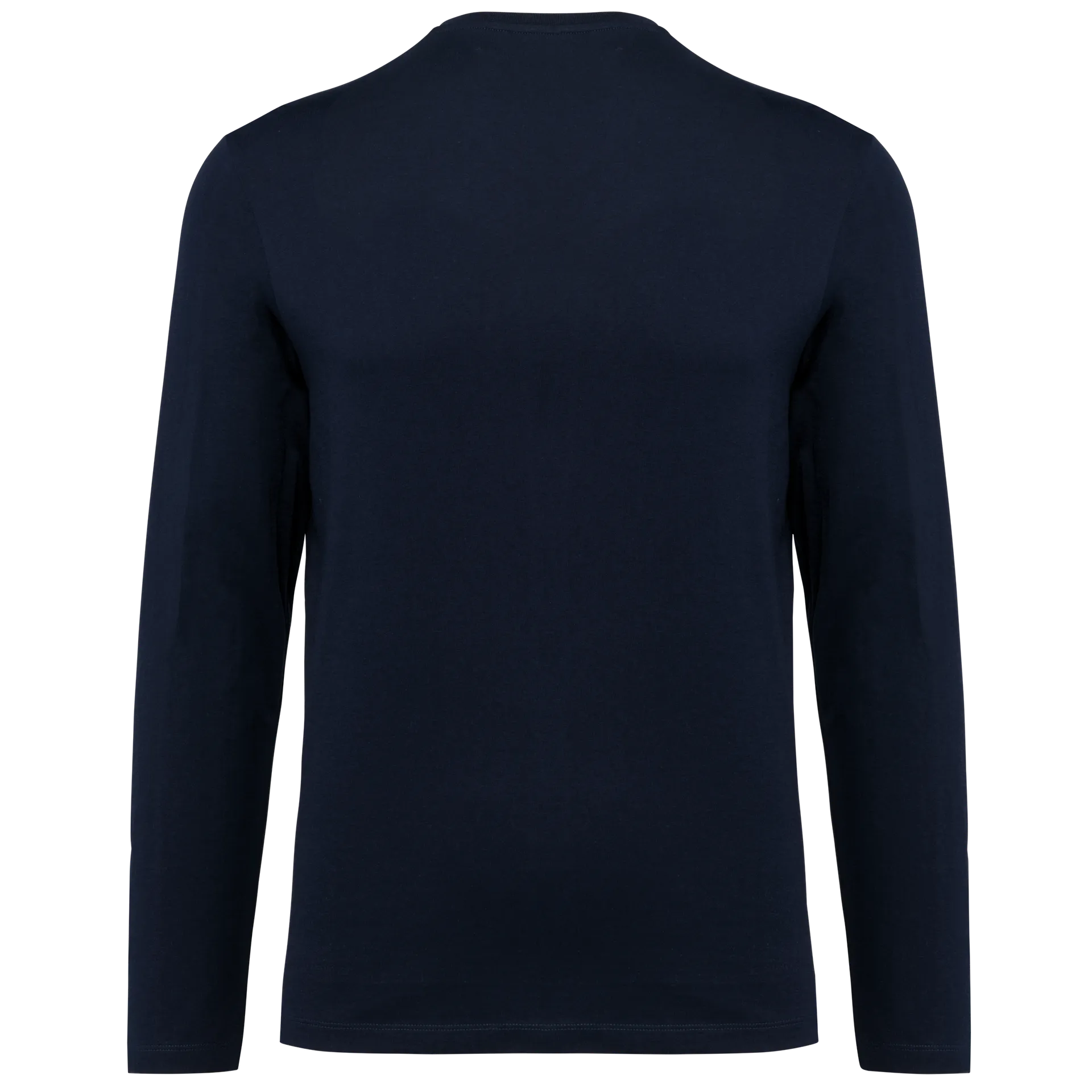 Supima® Herren-T-Shirt mit V-Ausschnitt und langen Ärmeln