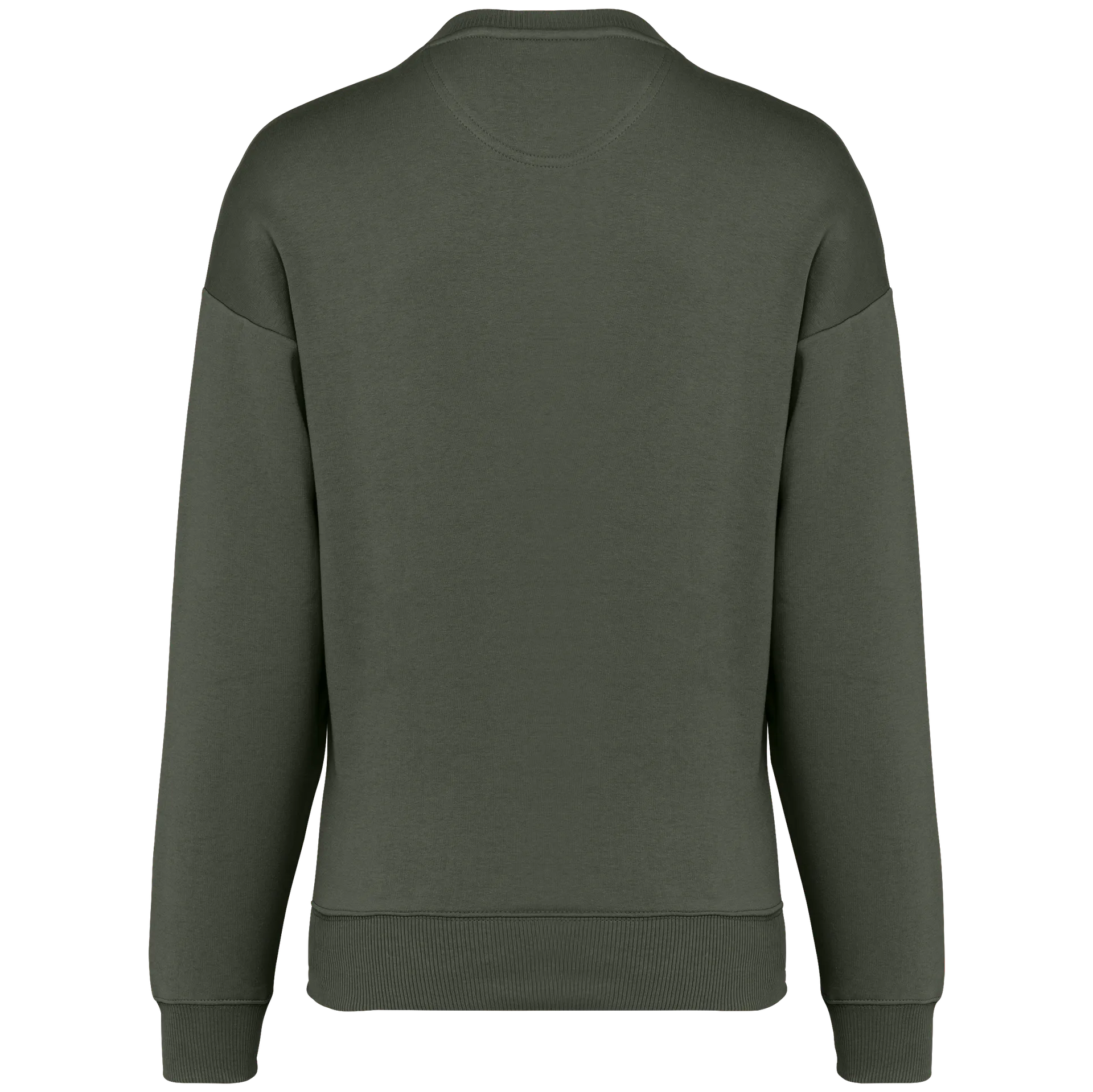 Umweltfreundliches Oversize Unisex-Sweatshirt mit Rundhalsausschnitt
