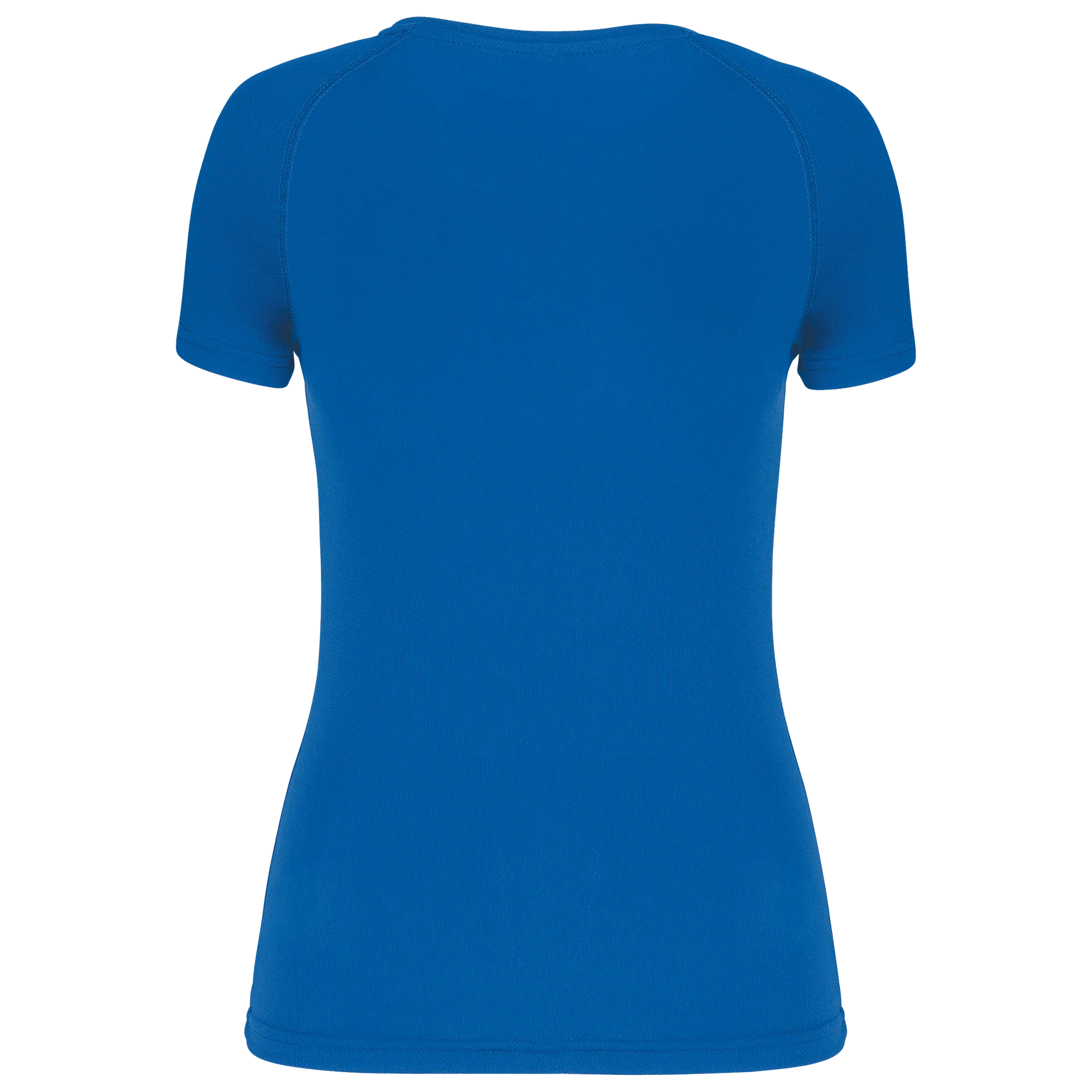 Damen Kurzarm-Sportshirt mit V-Ausschnitt
